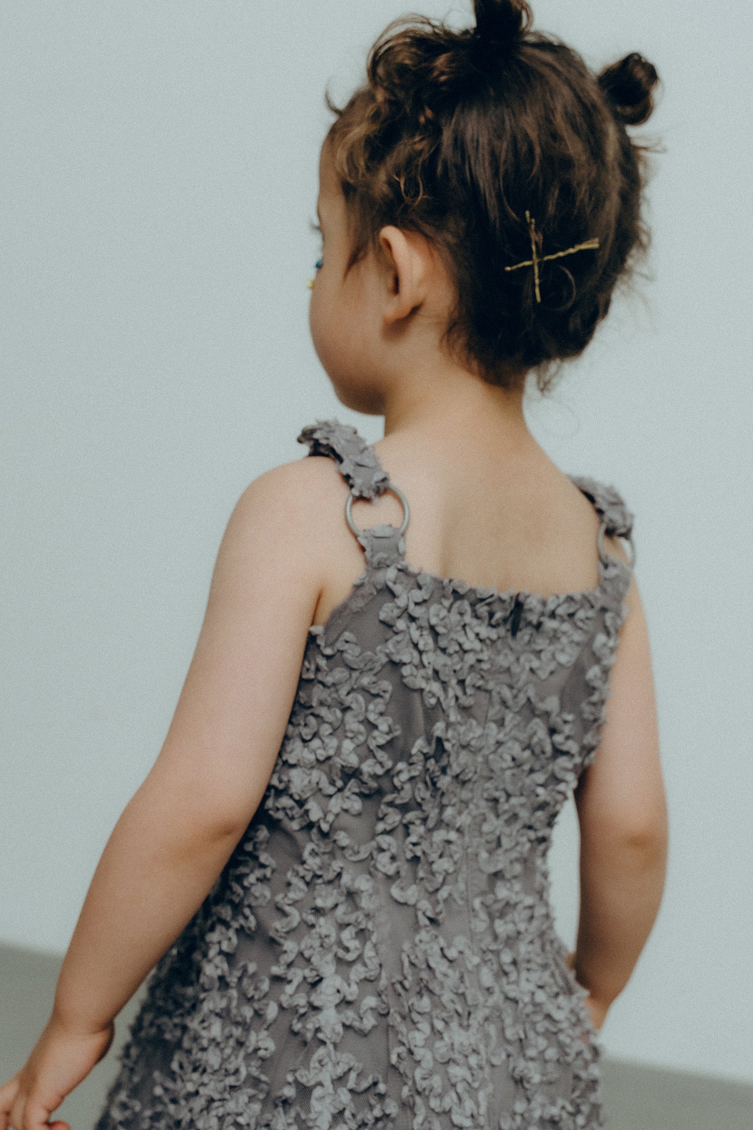 1128 Bloom noir dress kids