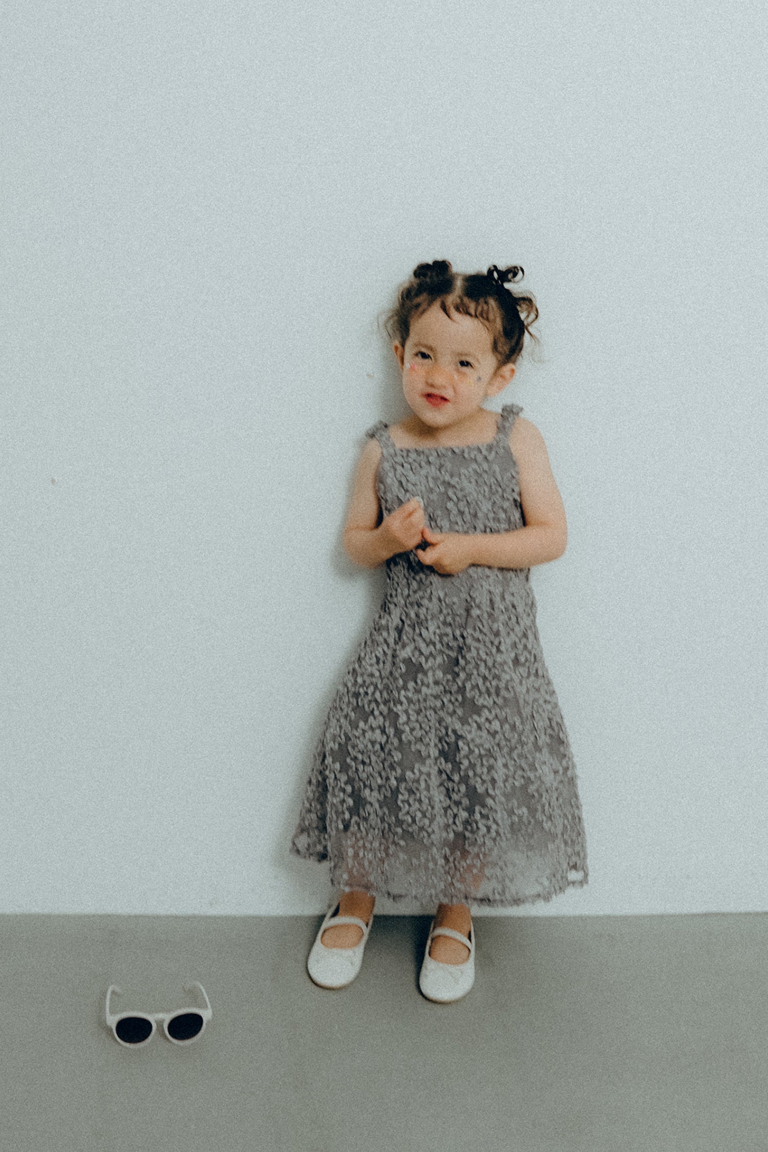 1128 Bloom noir dress kids