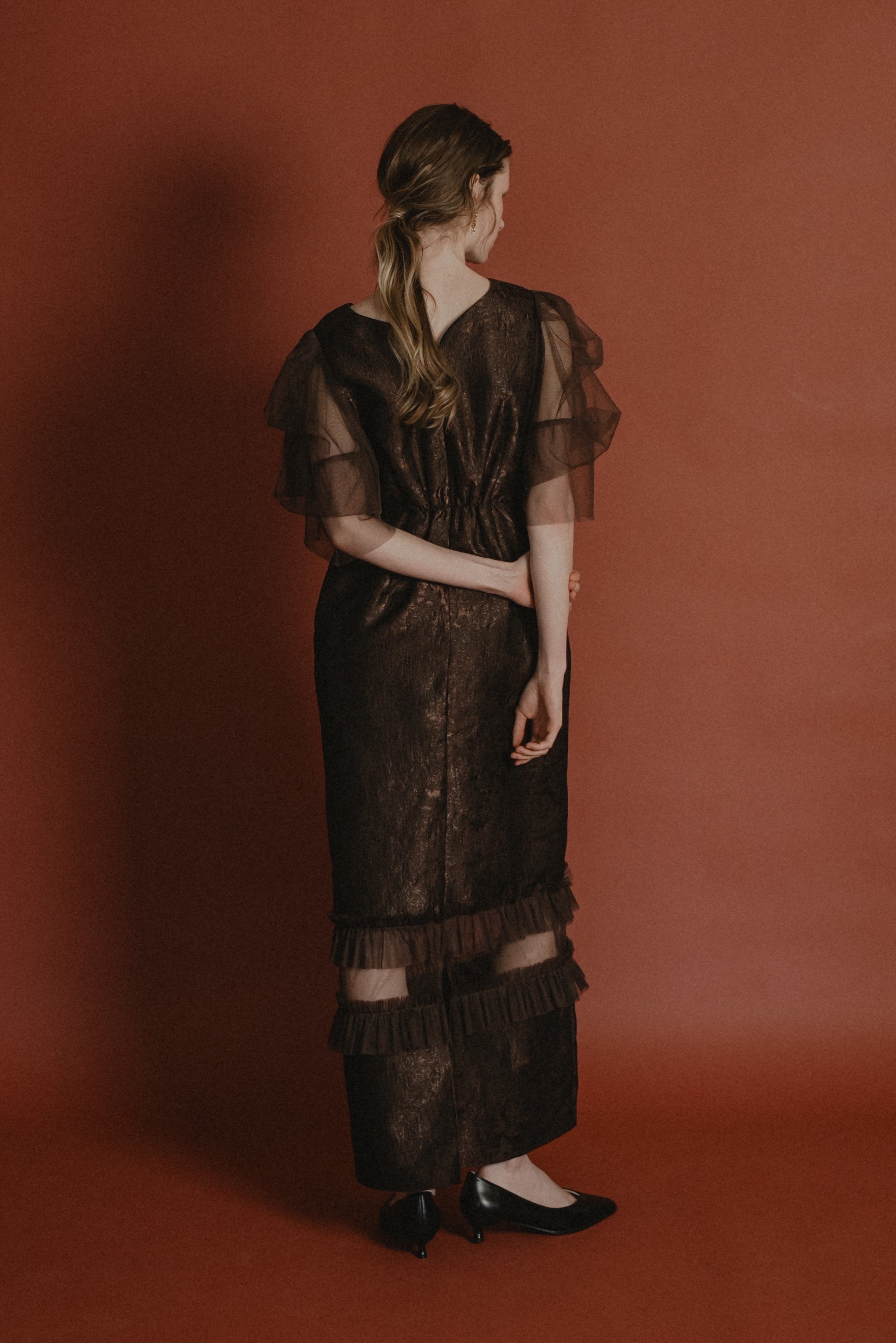 1029 Sheer allure dress