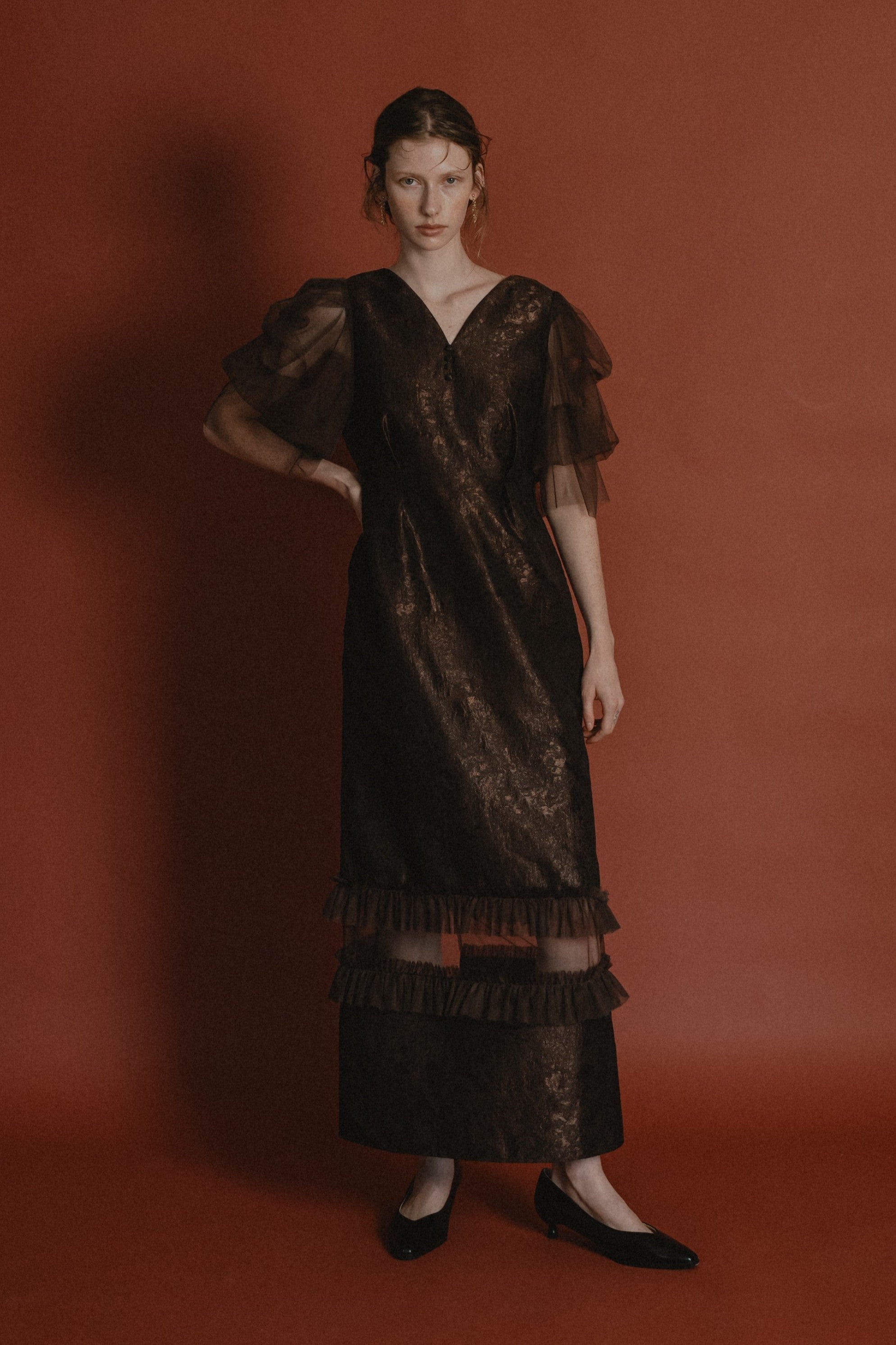 1029 Sheer allure dress