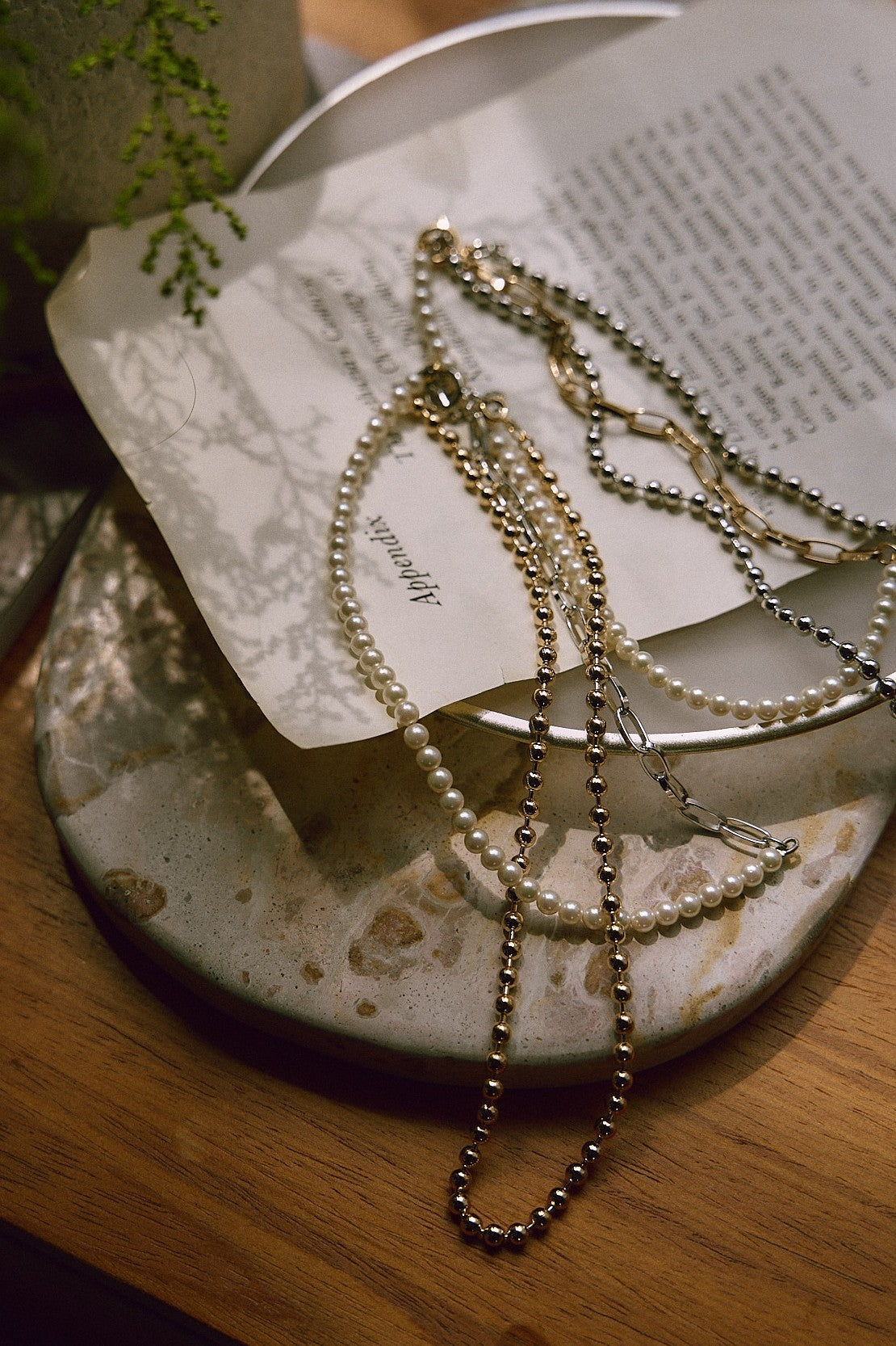 928 Mix chain necklace