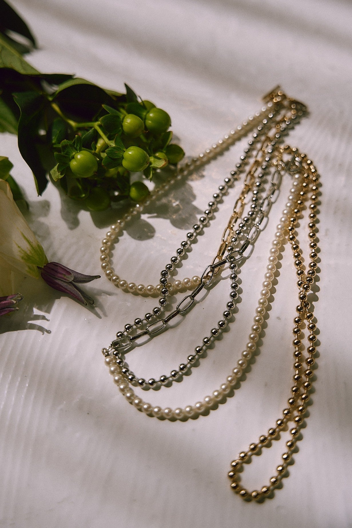 928 Mix chain necklace