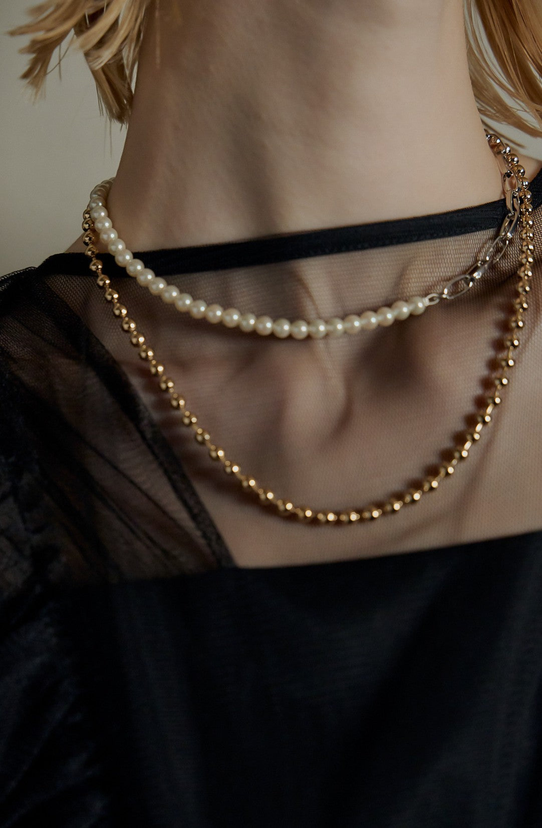 928 Mix chain necklace