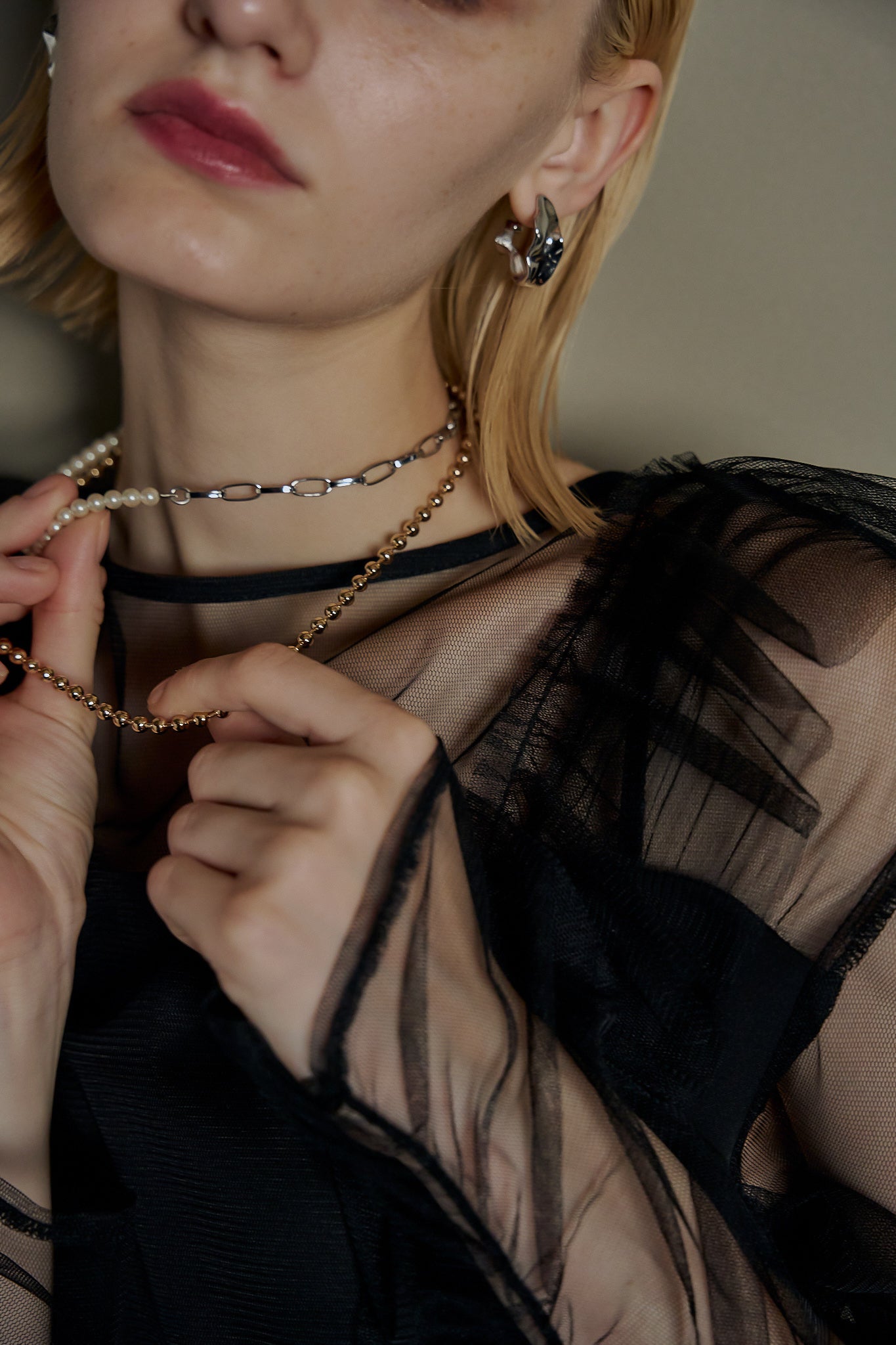 928 Mix chain necklace