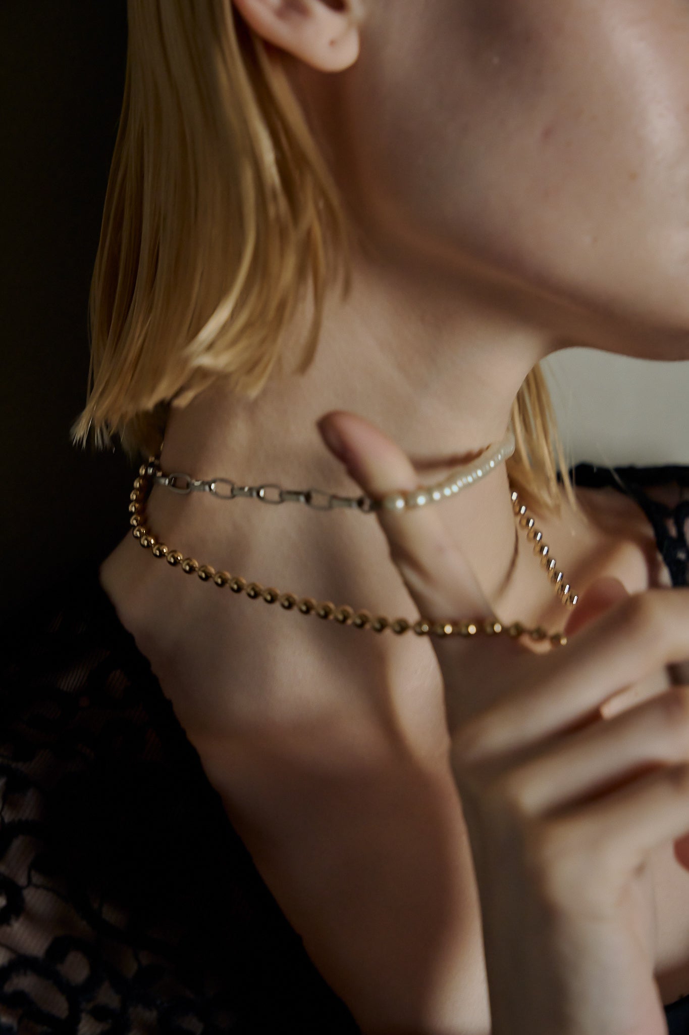 928 Mix chain necklace