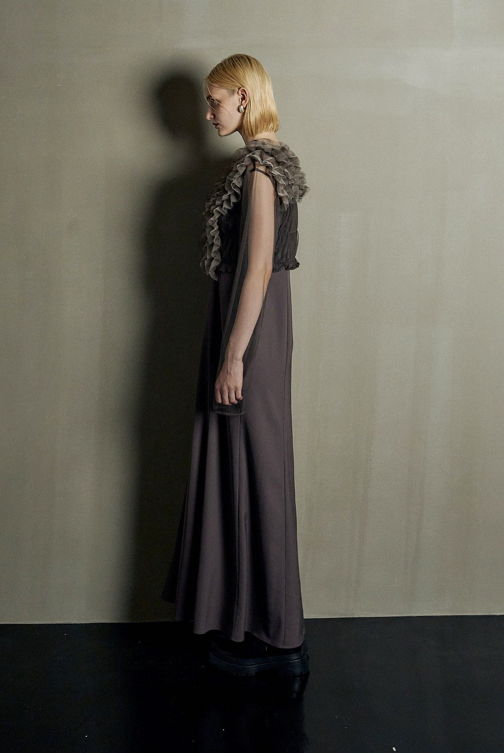913 Many way frill dress