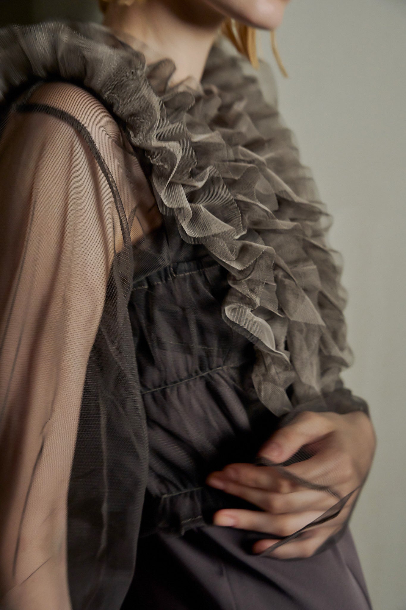 913 Many way frill dress