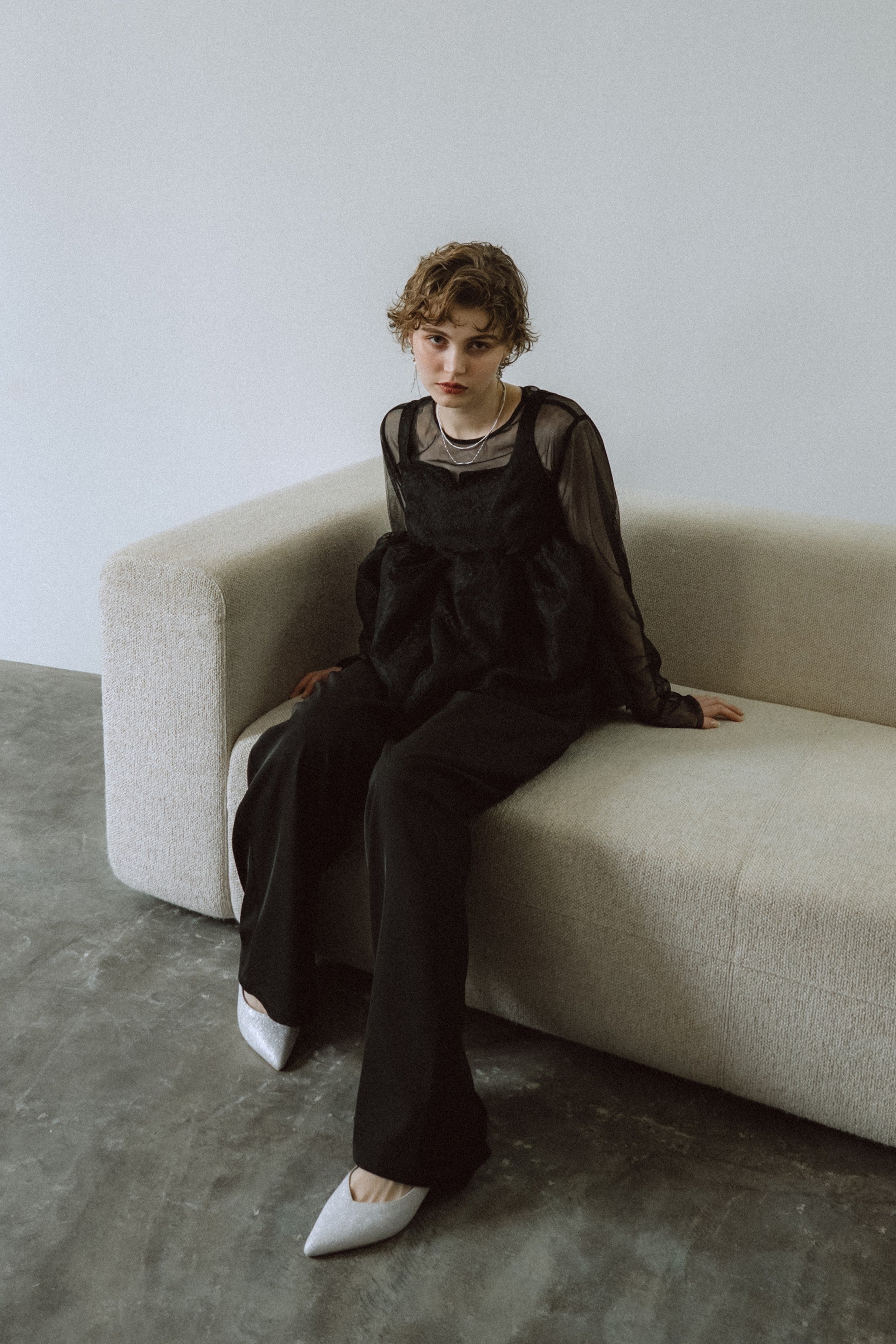 1032 Sparkle chunky pumps