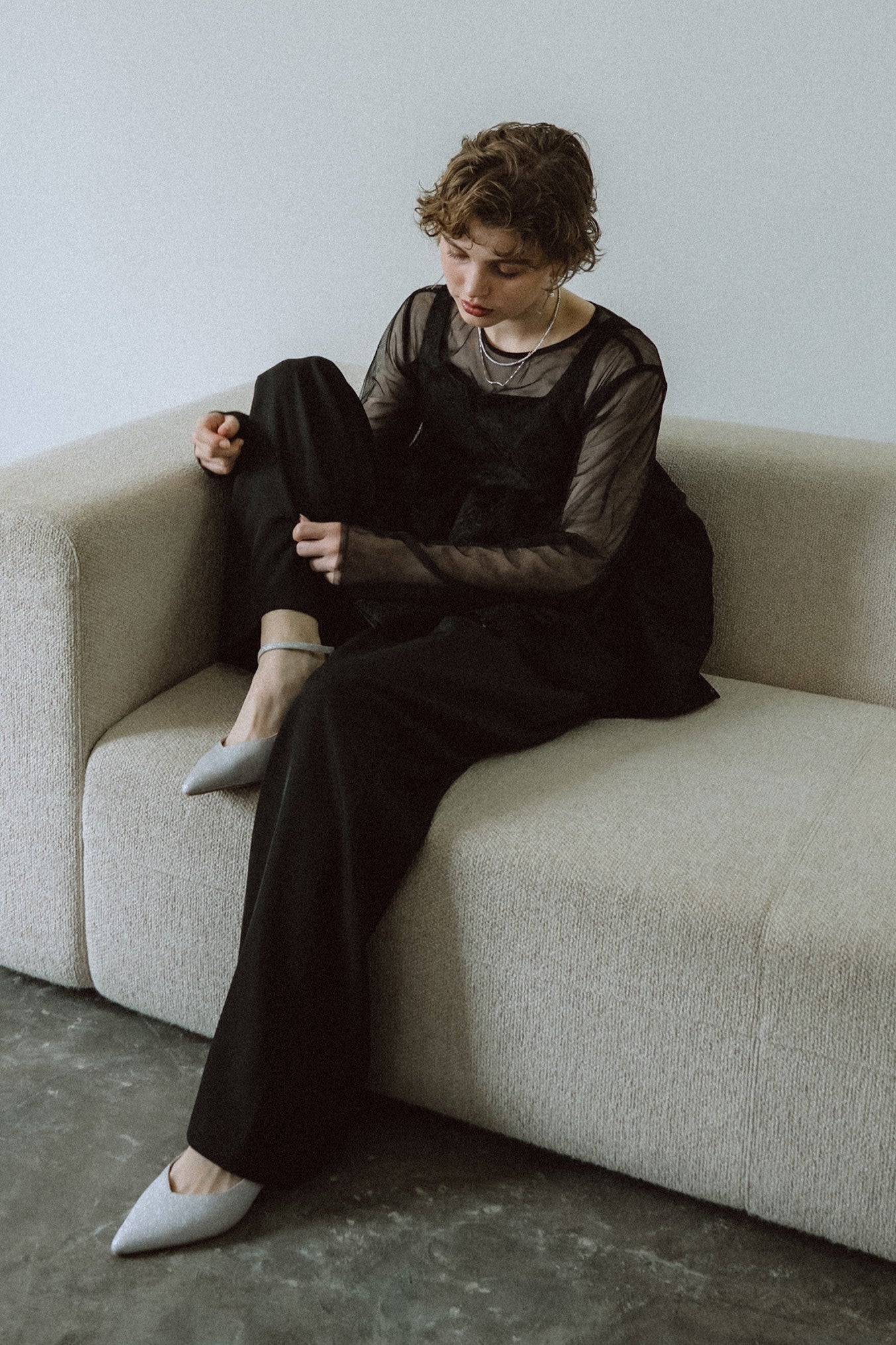 1032 Sparkle chunky pumps