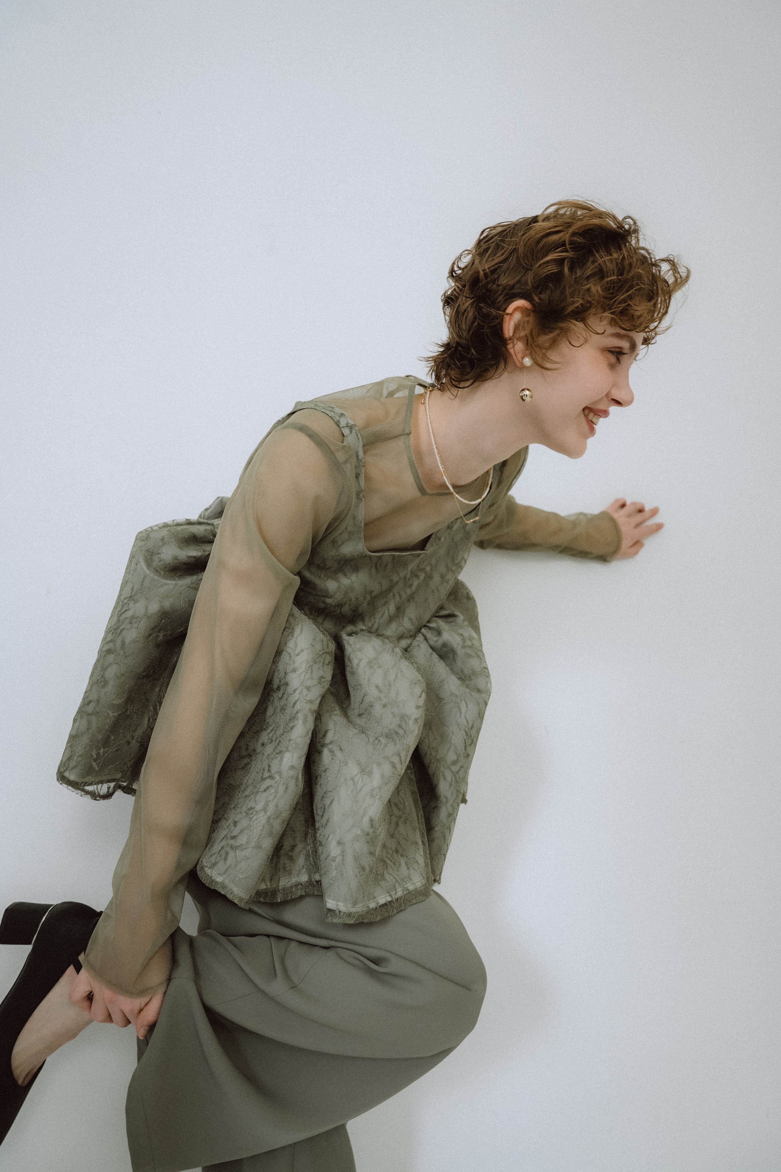 1032 Sparkle chunky pumps