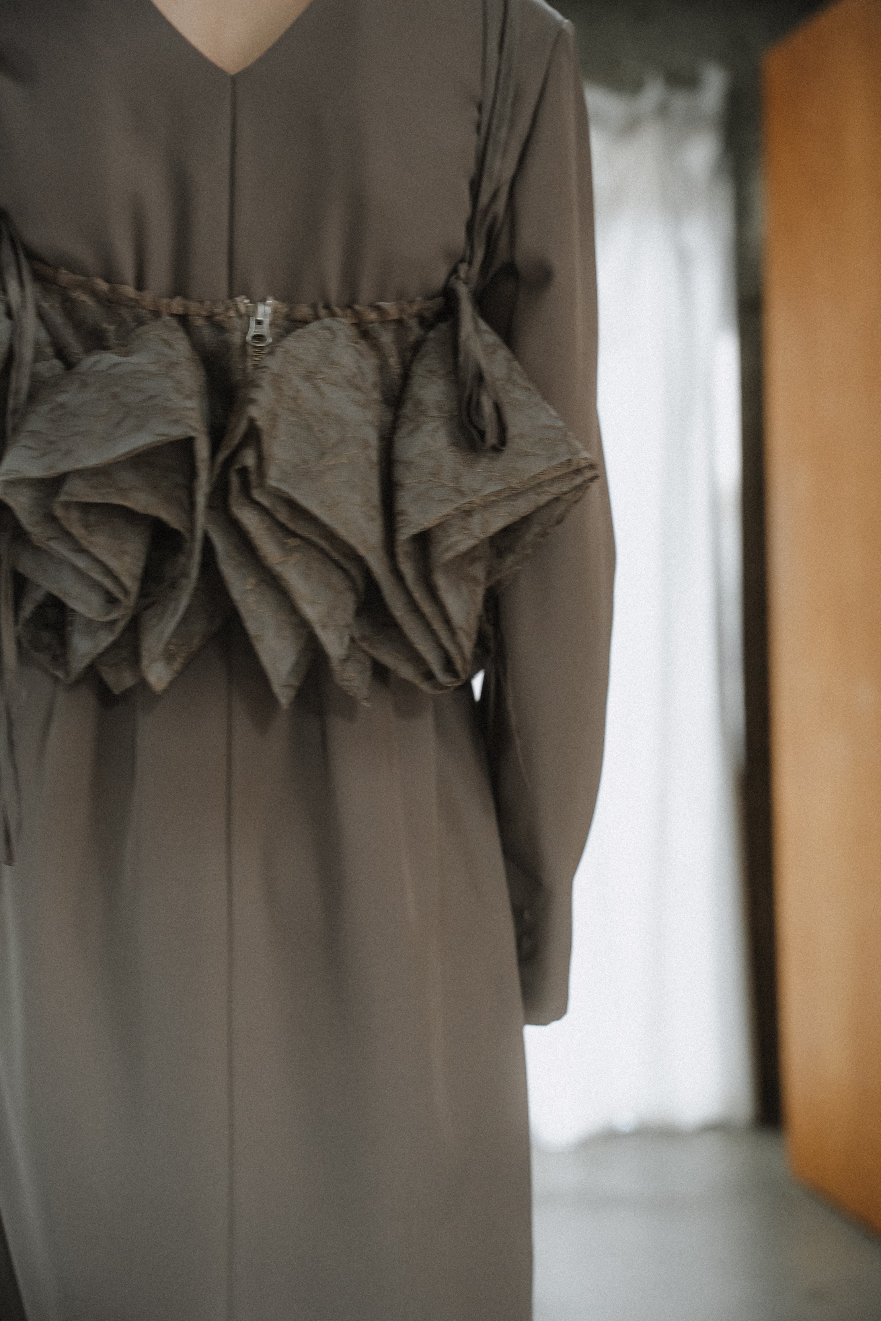 1038 Raffle organza dress