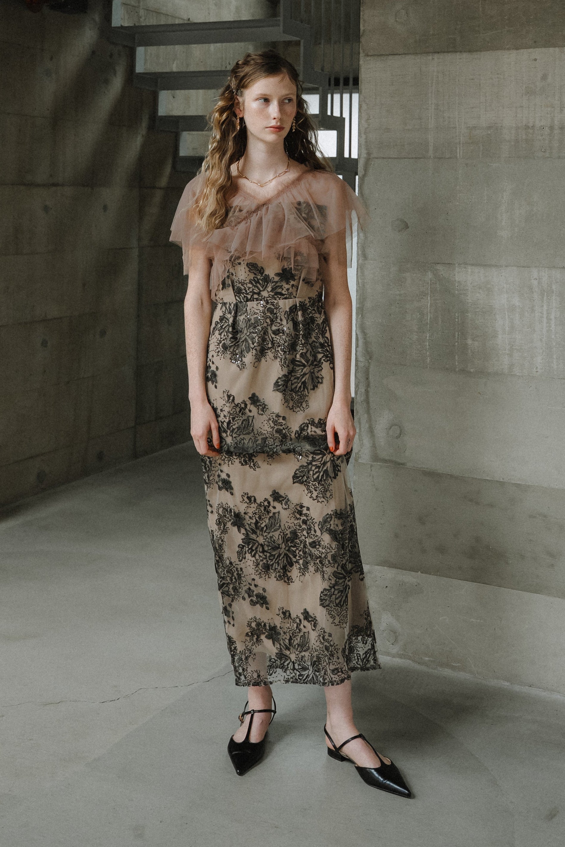 1031 Layered tulle dress
