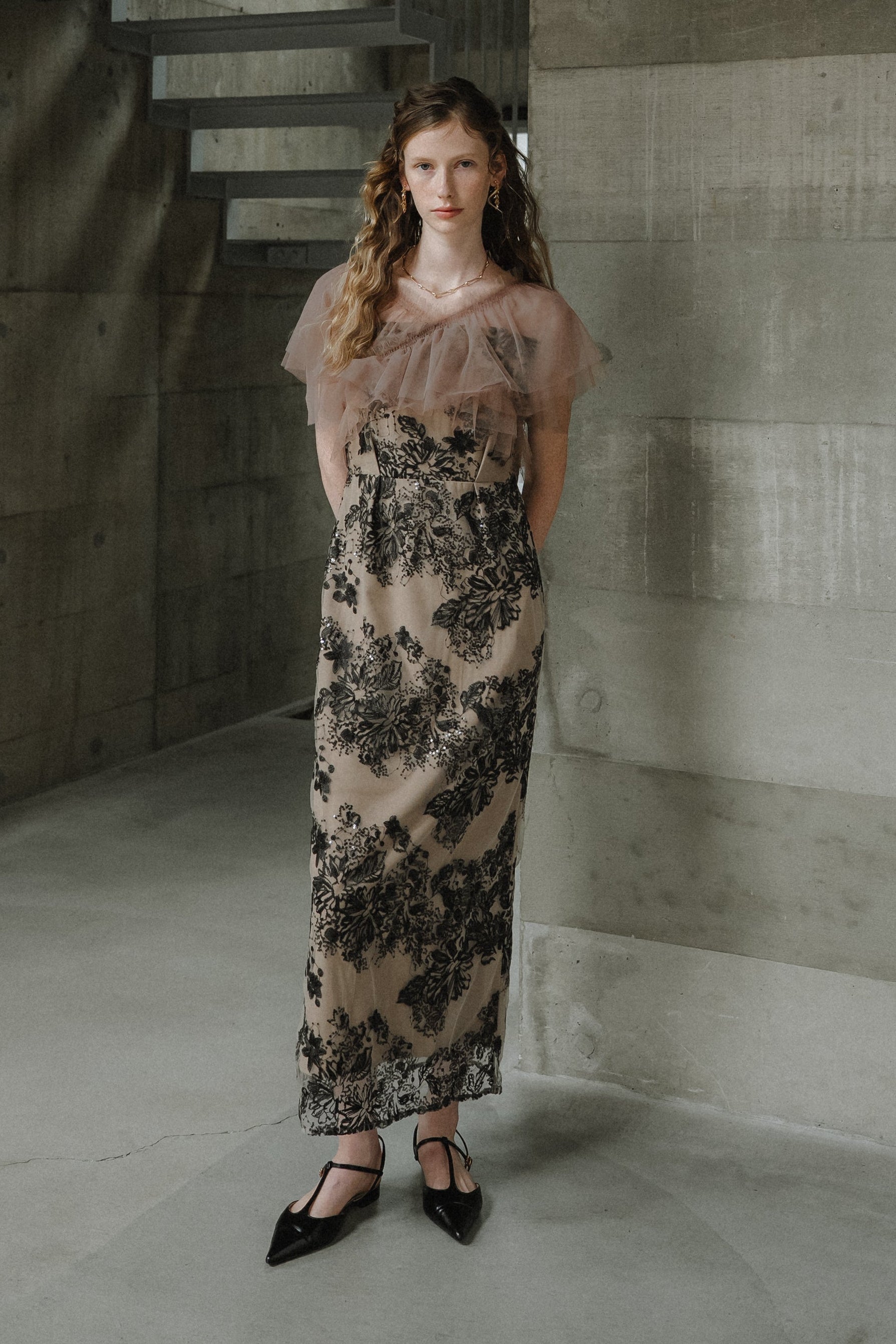1031 Layered tulle dress