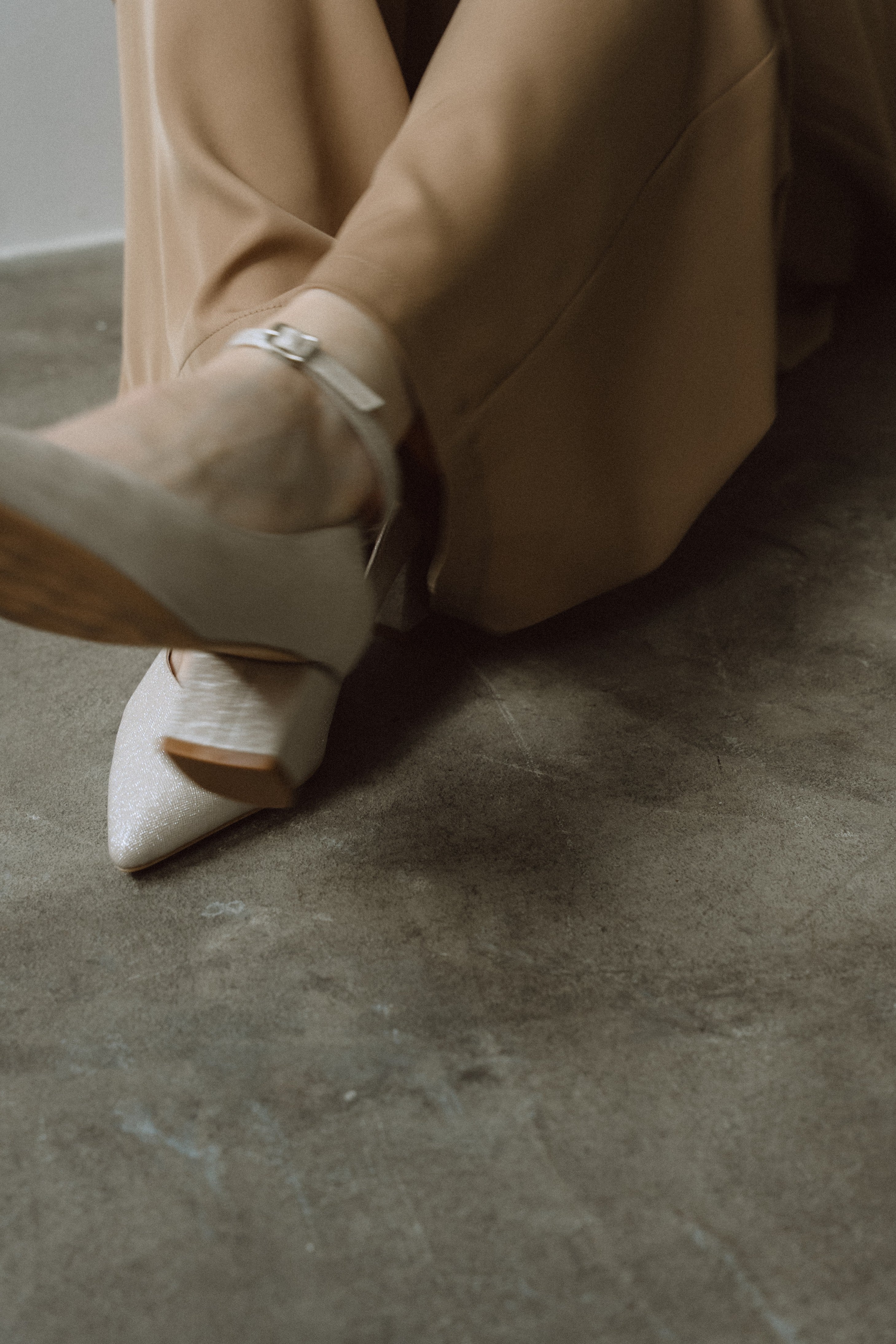 1032 Sparkle chunky pumps