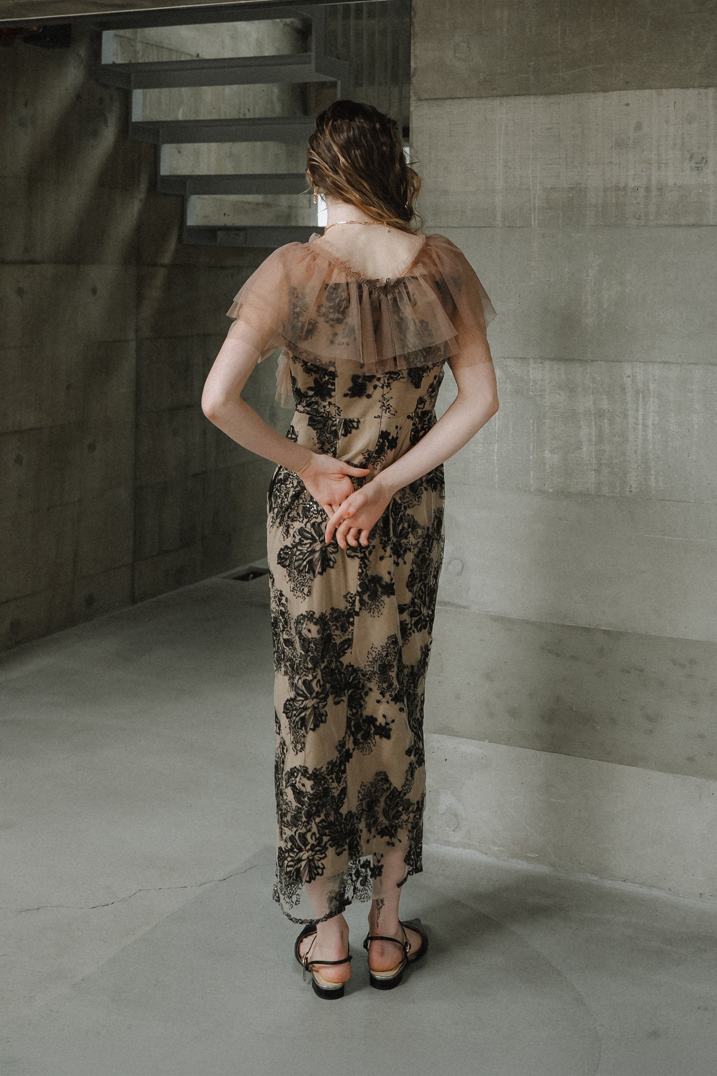 1031 Layered tulle dress