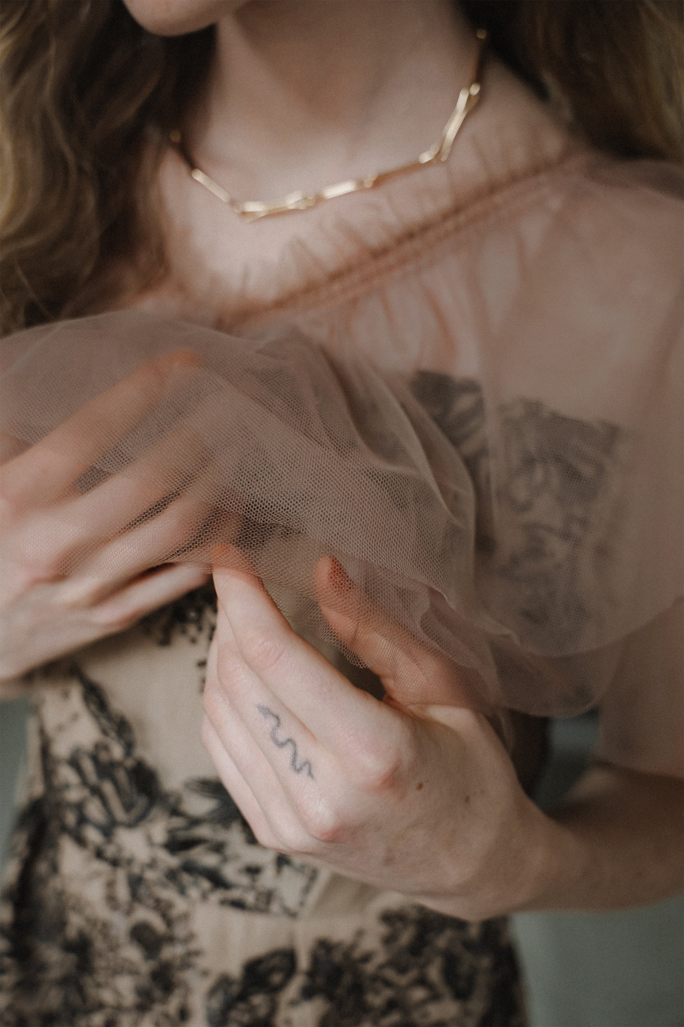 1031 Layered tulle dress