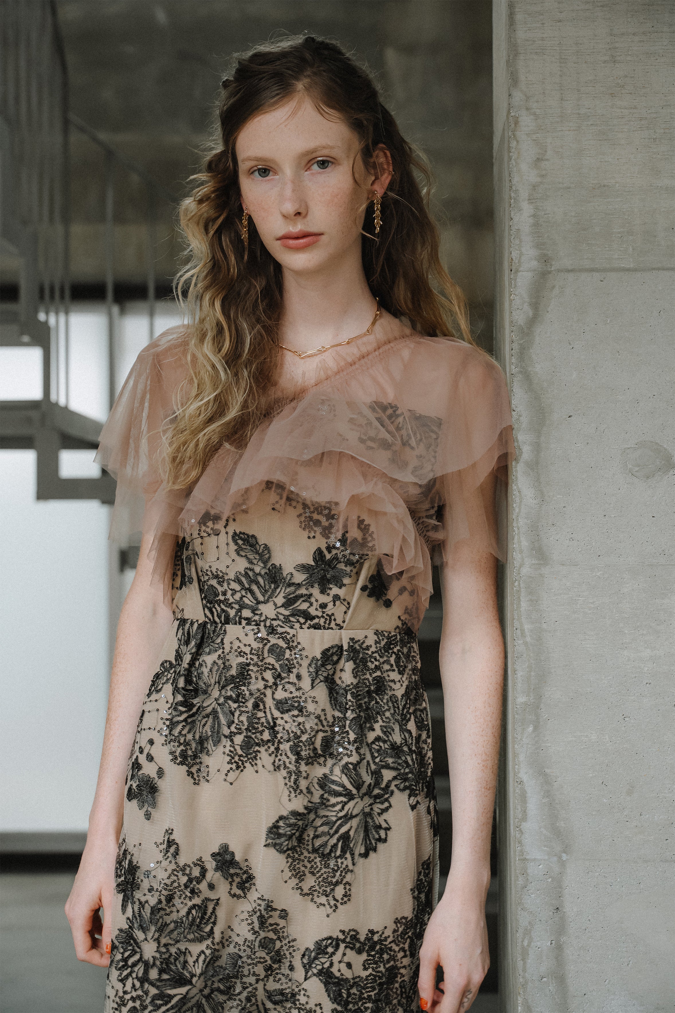 1031 Layered tulle dress