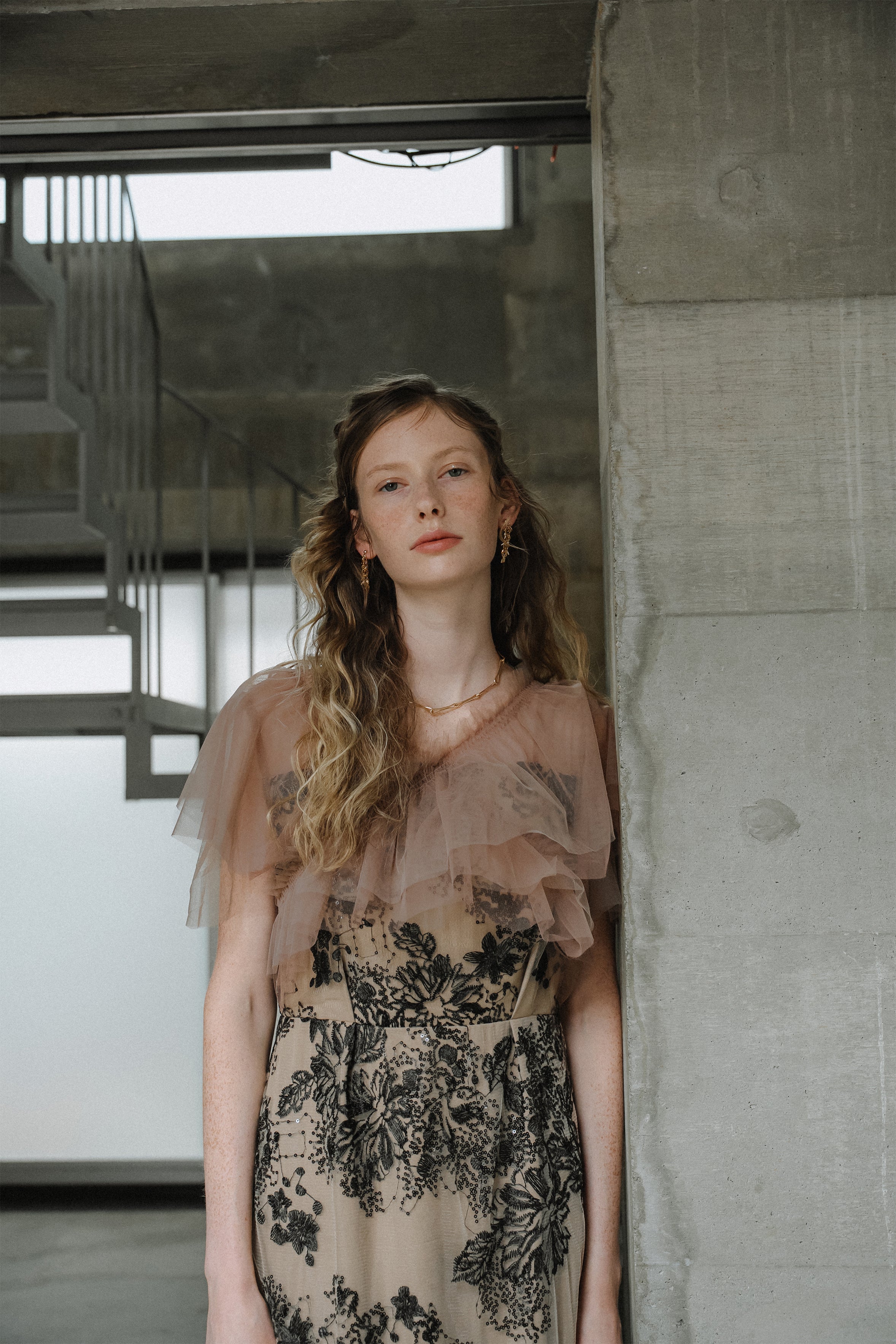 1031 Layered tulle dress
