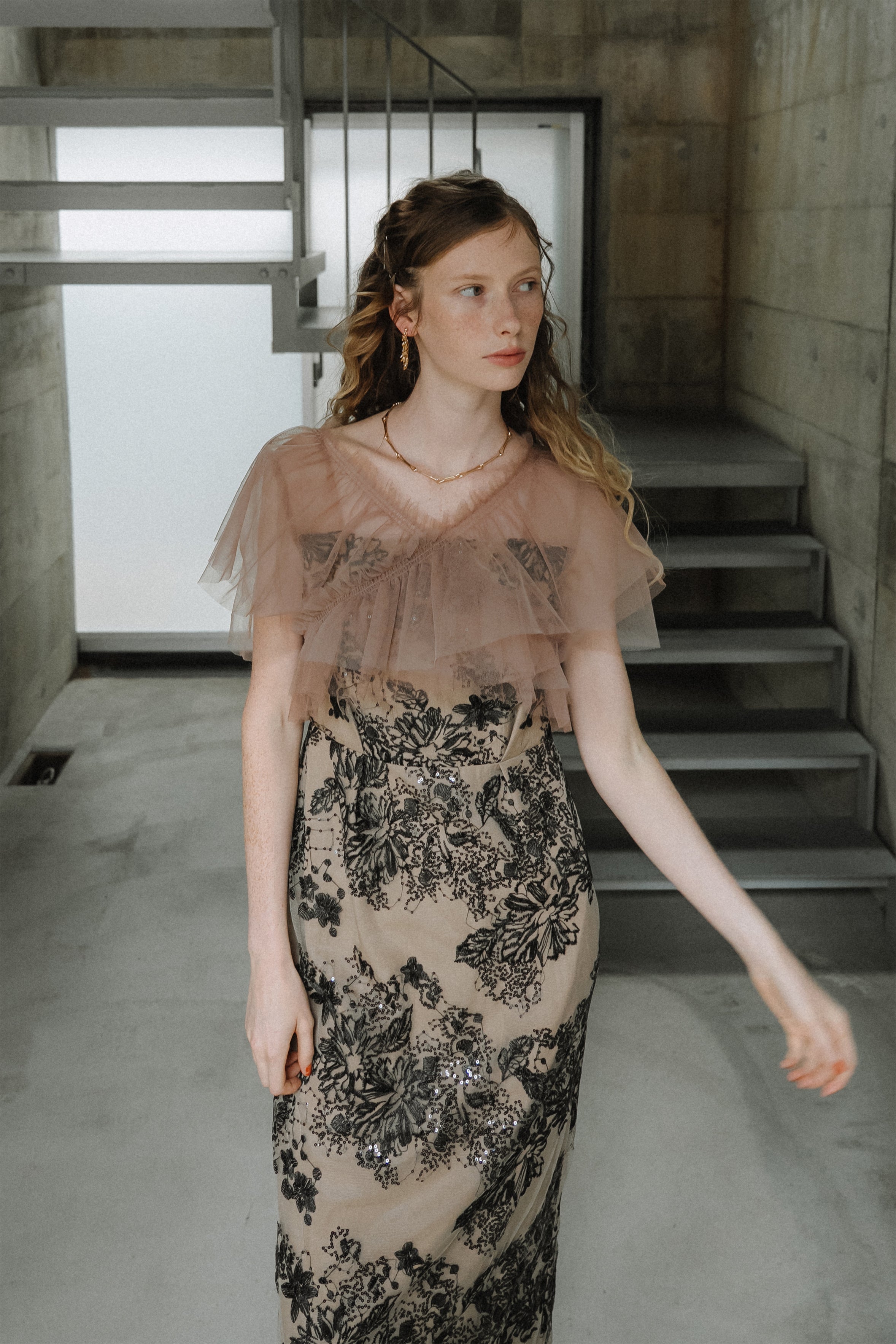 1031 Layered tulle dress
