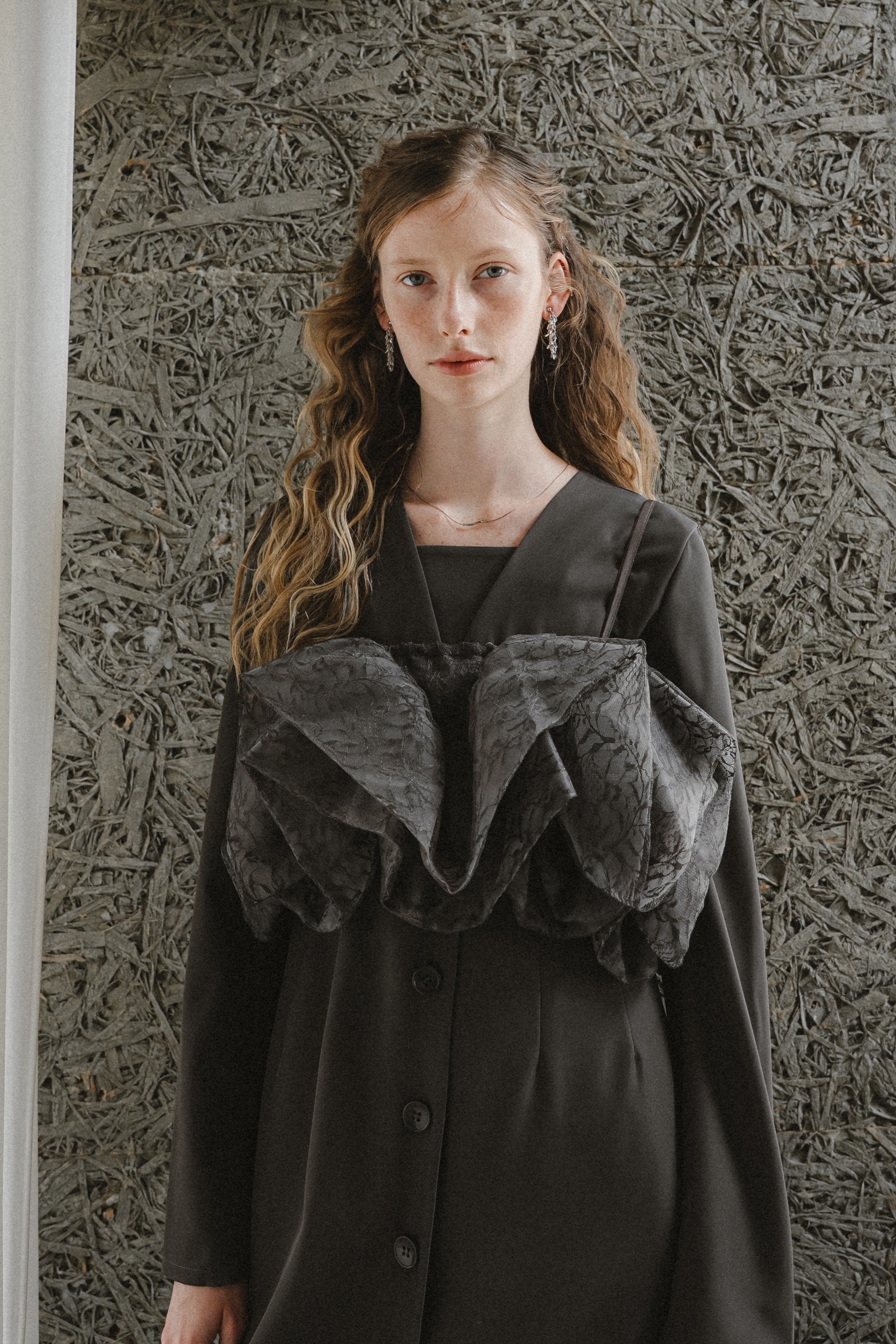 1038 Raffle organza dress
