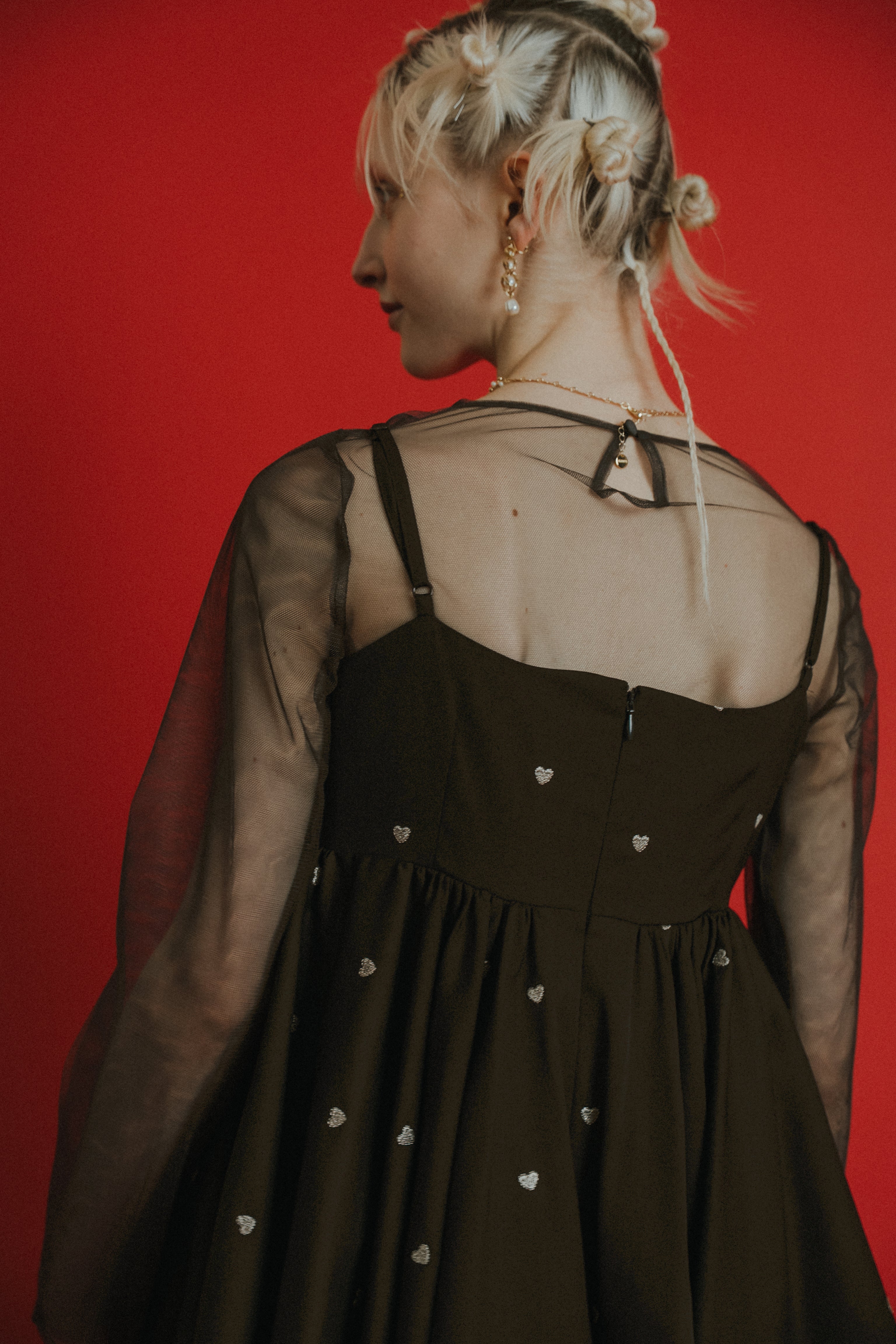1099 Tulle Blouse