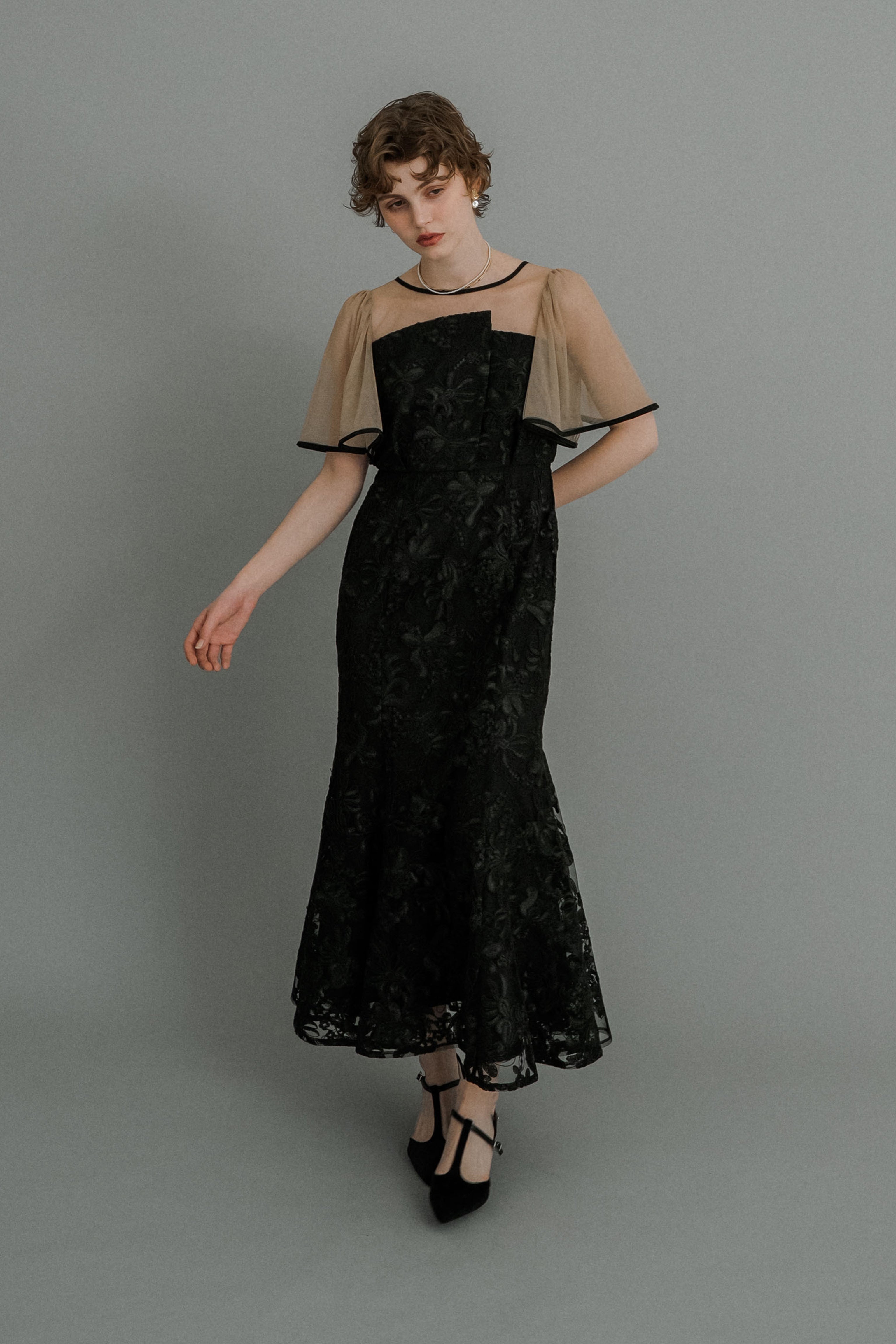1043 Vintage Lace Dress