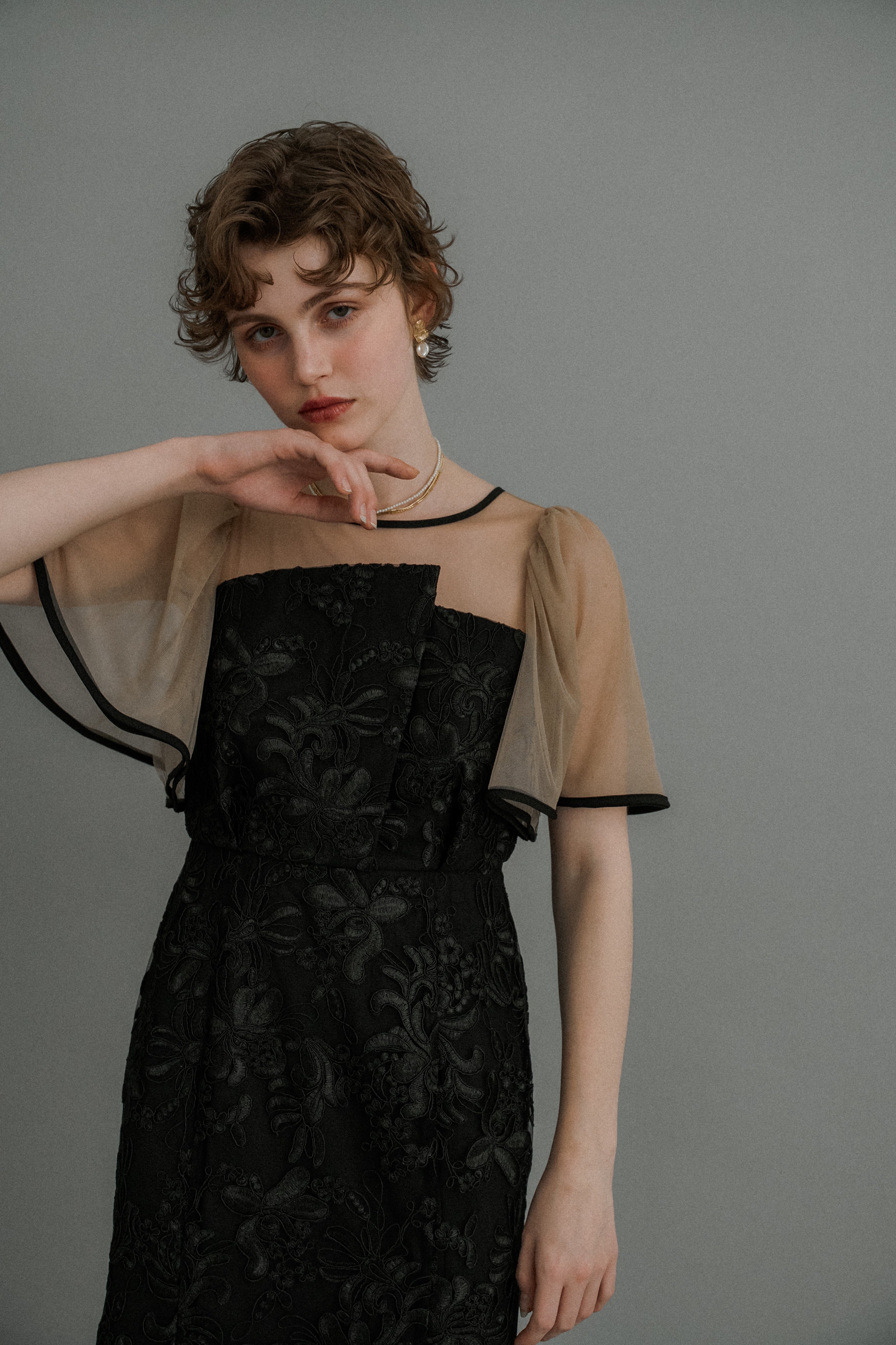 1043 Vintage Lace Dress