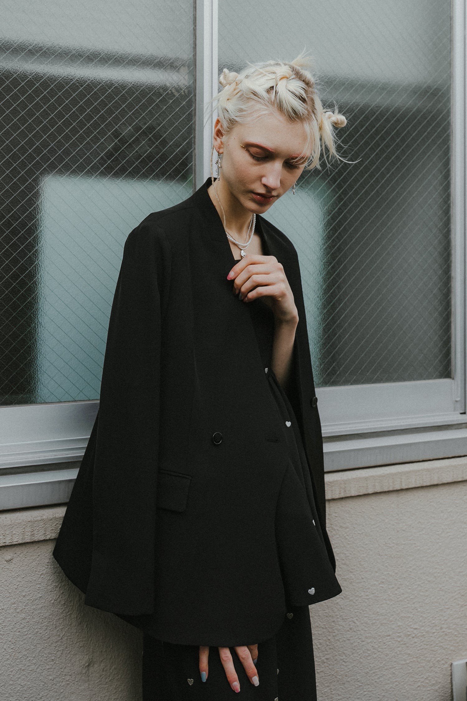 1098 Minimal collarless Jacket