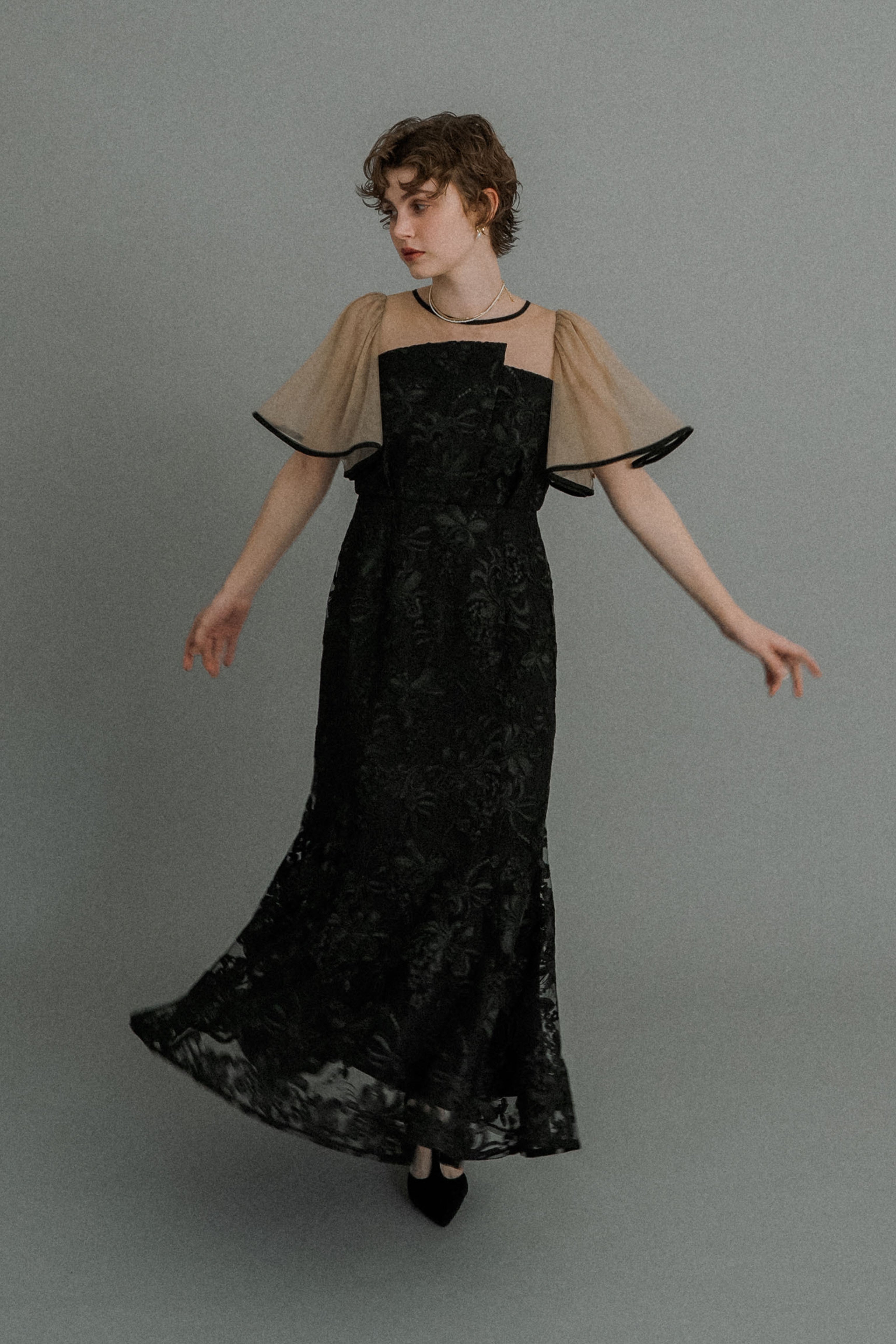 1043 Vintage Lace Dress