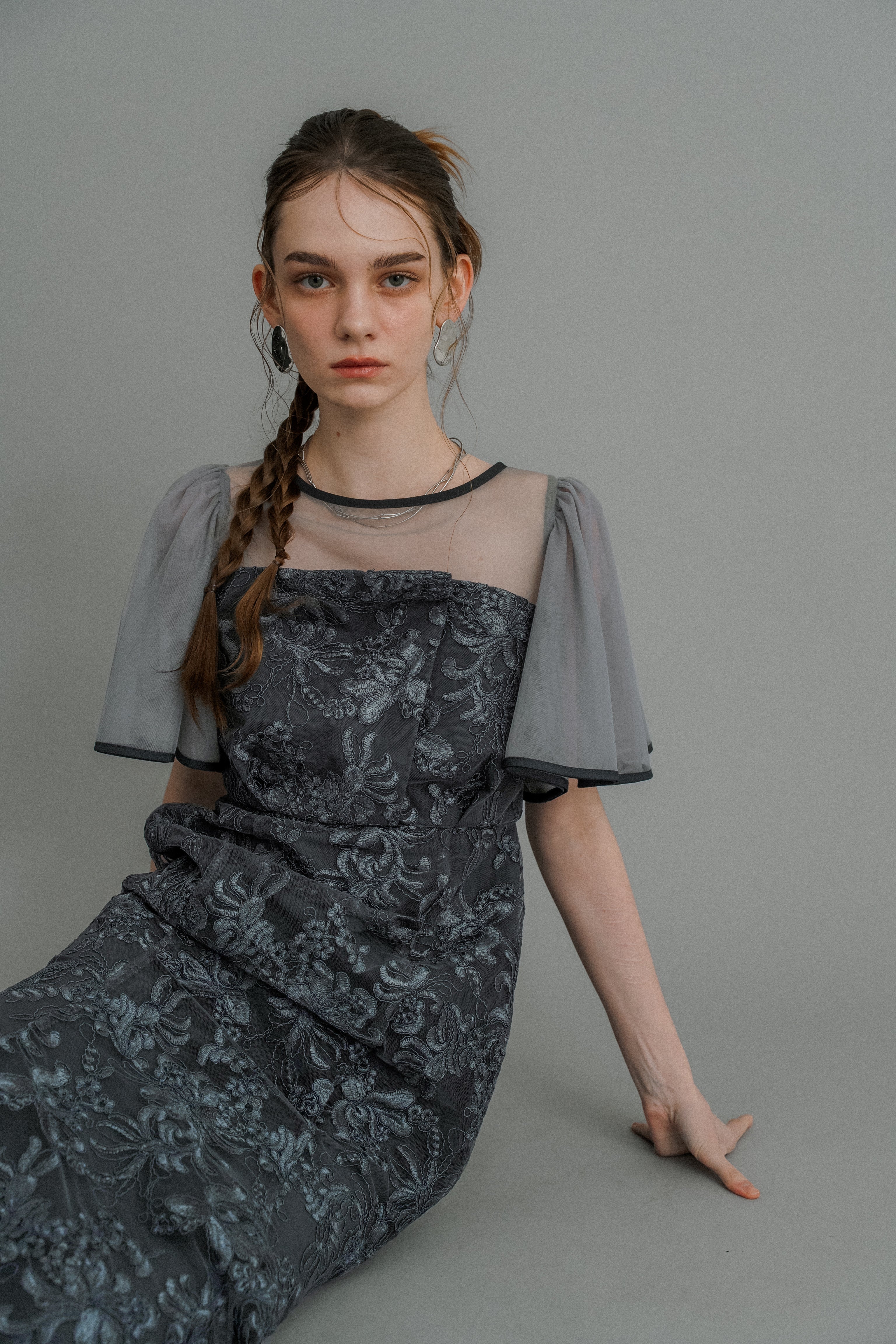 1043 Vintage Lace Dress