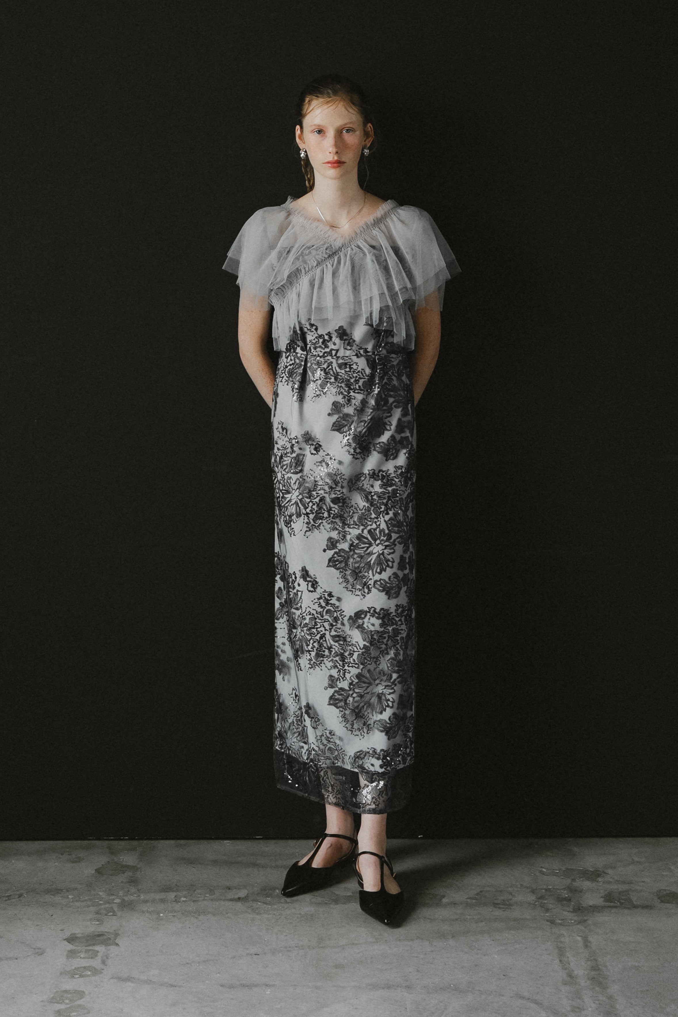 1031 Layered tulle dress