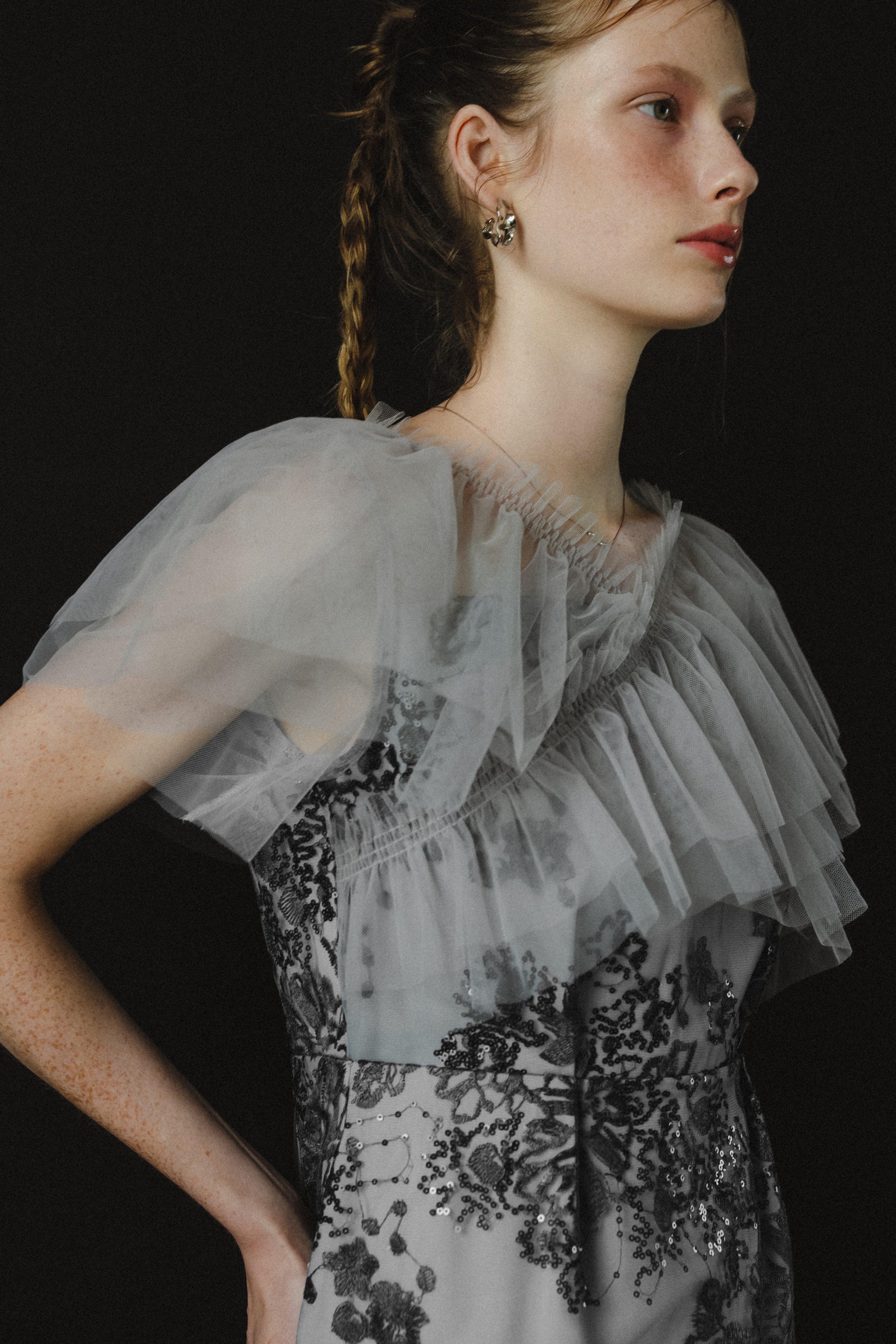 1031 Layered tulle dress