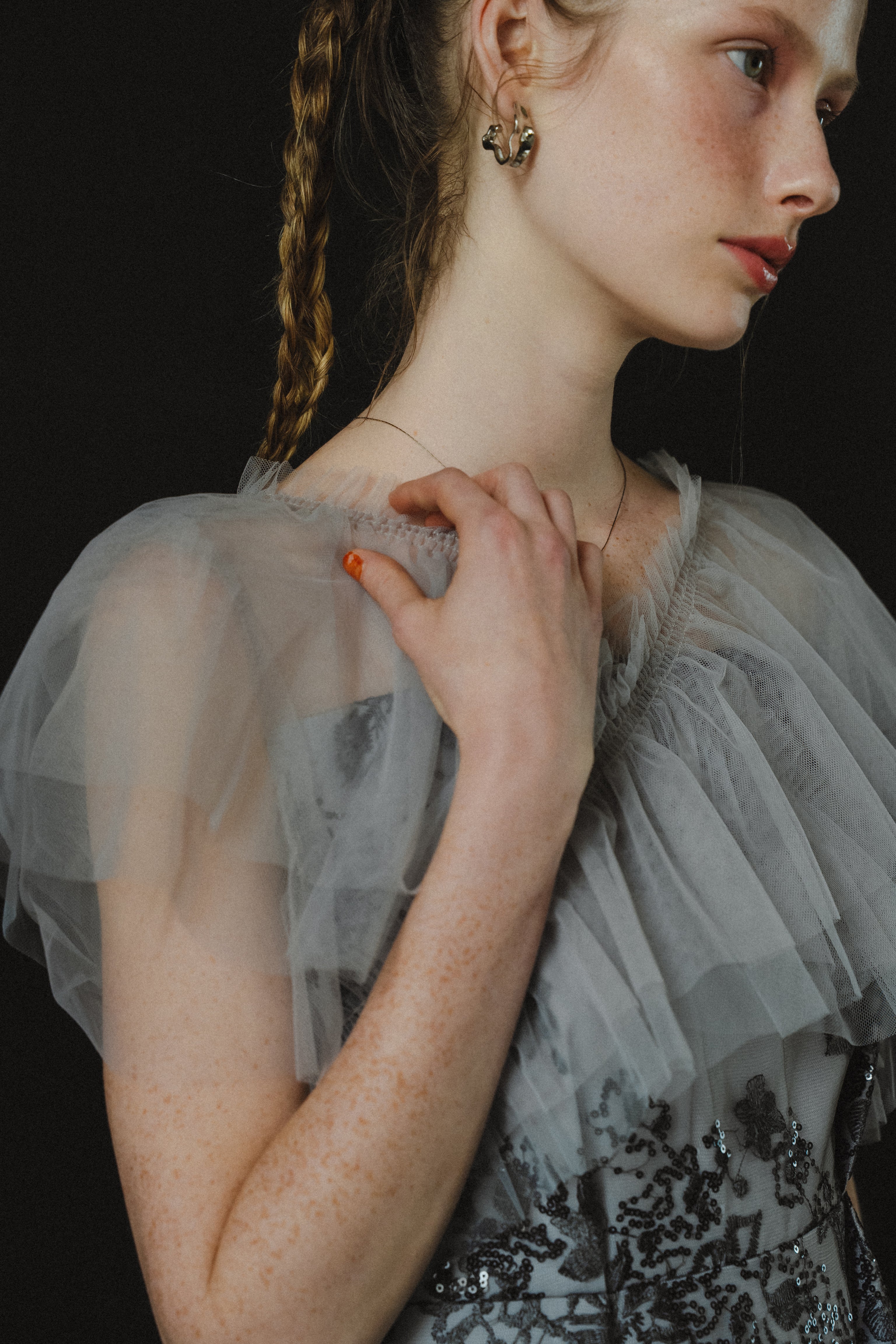 1031 Layered tulle dress
