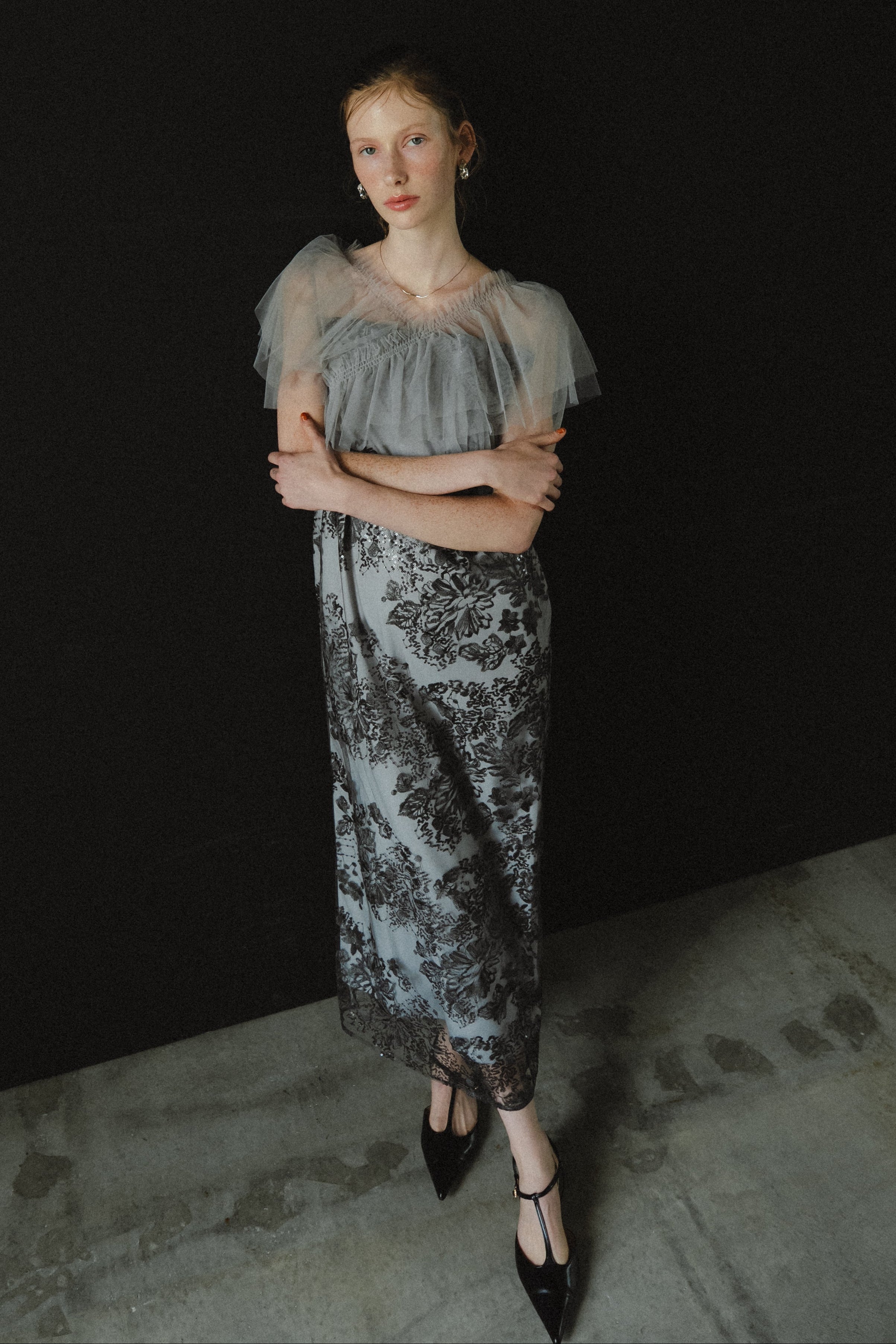 1031 Layered tulle dress