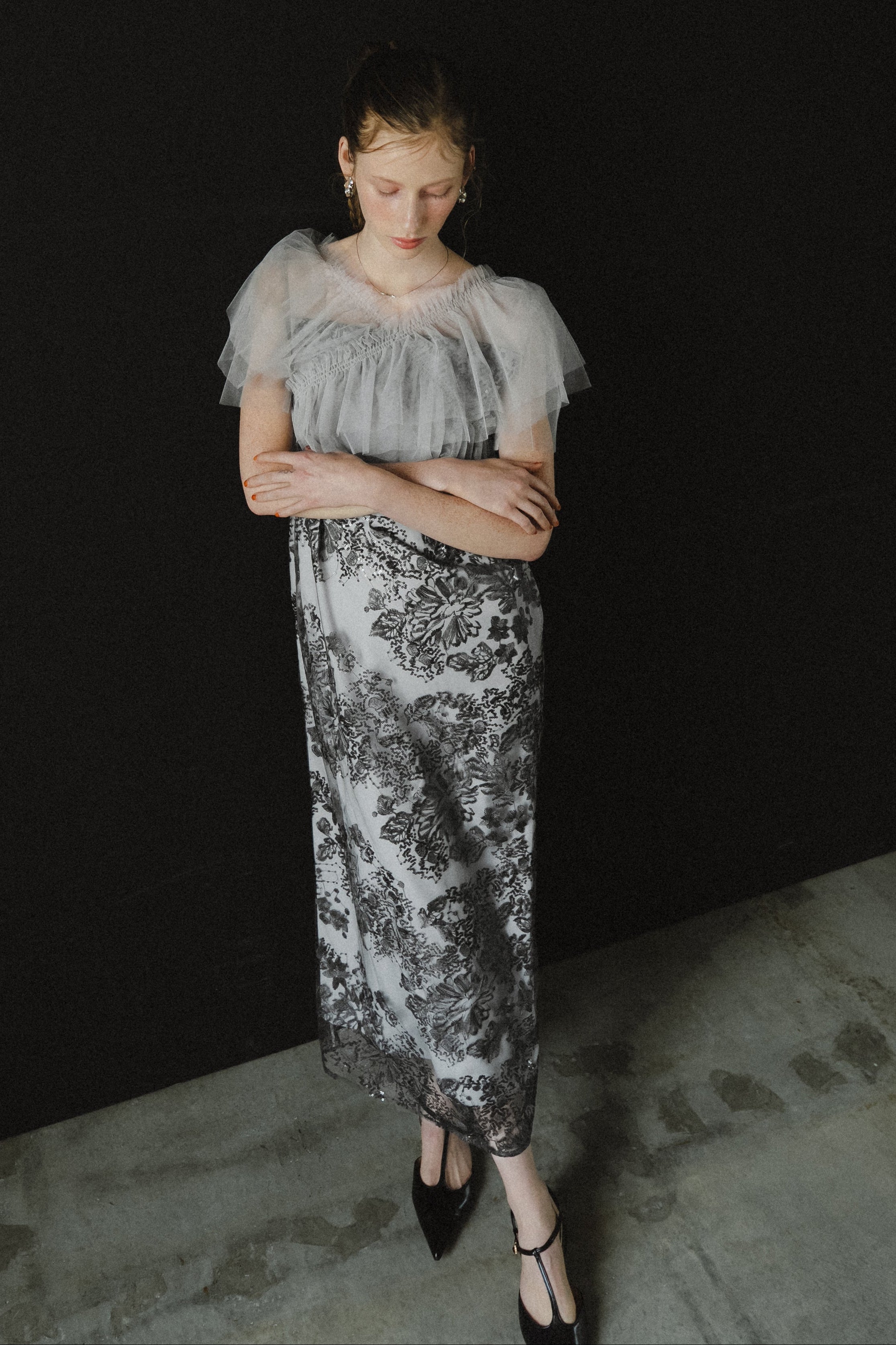 1031 Layered tulle dress