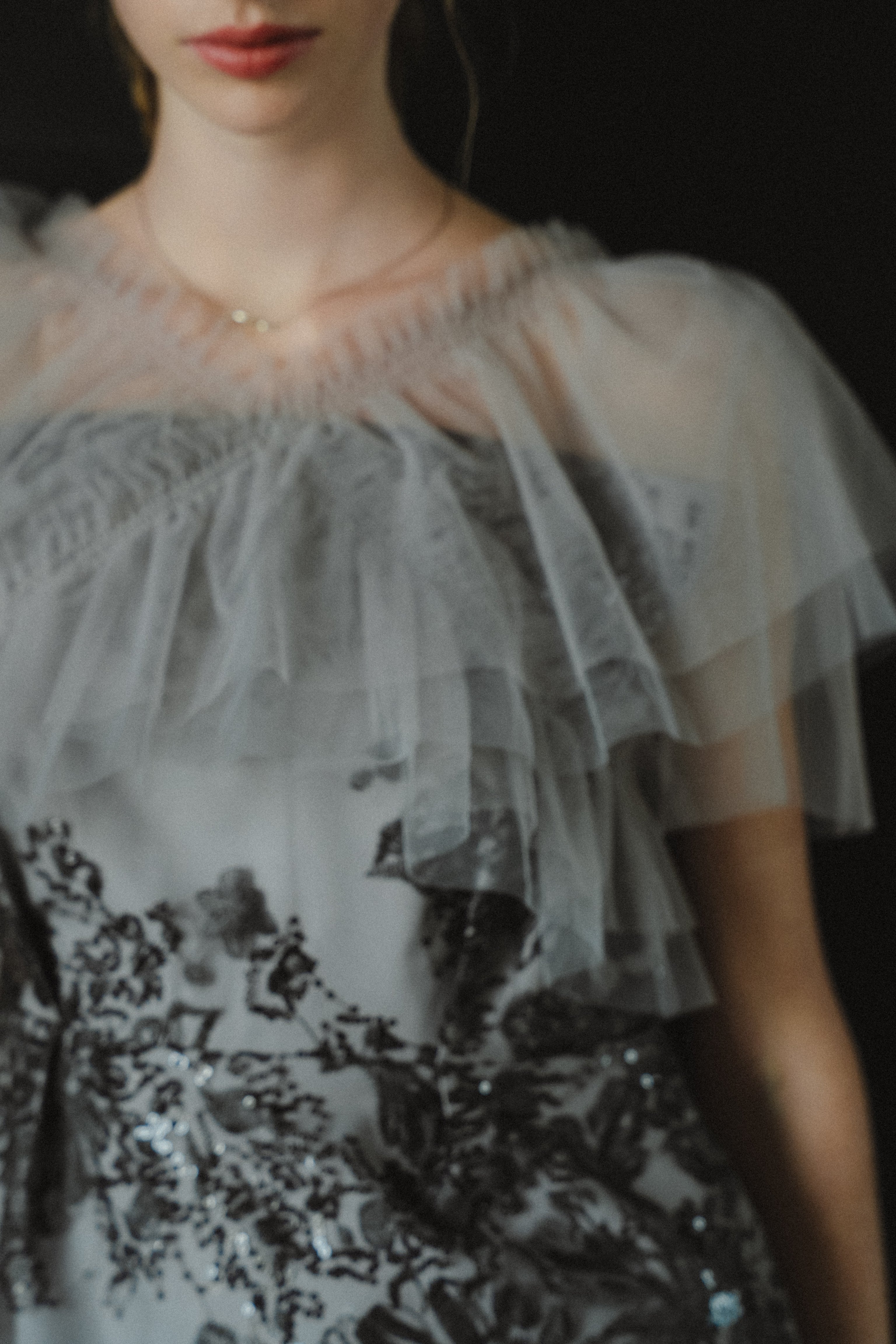 1031 Layered tulle dress