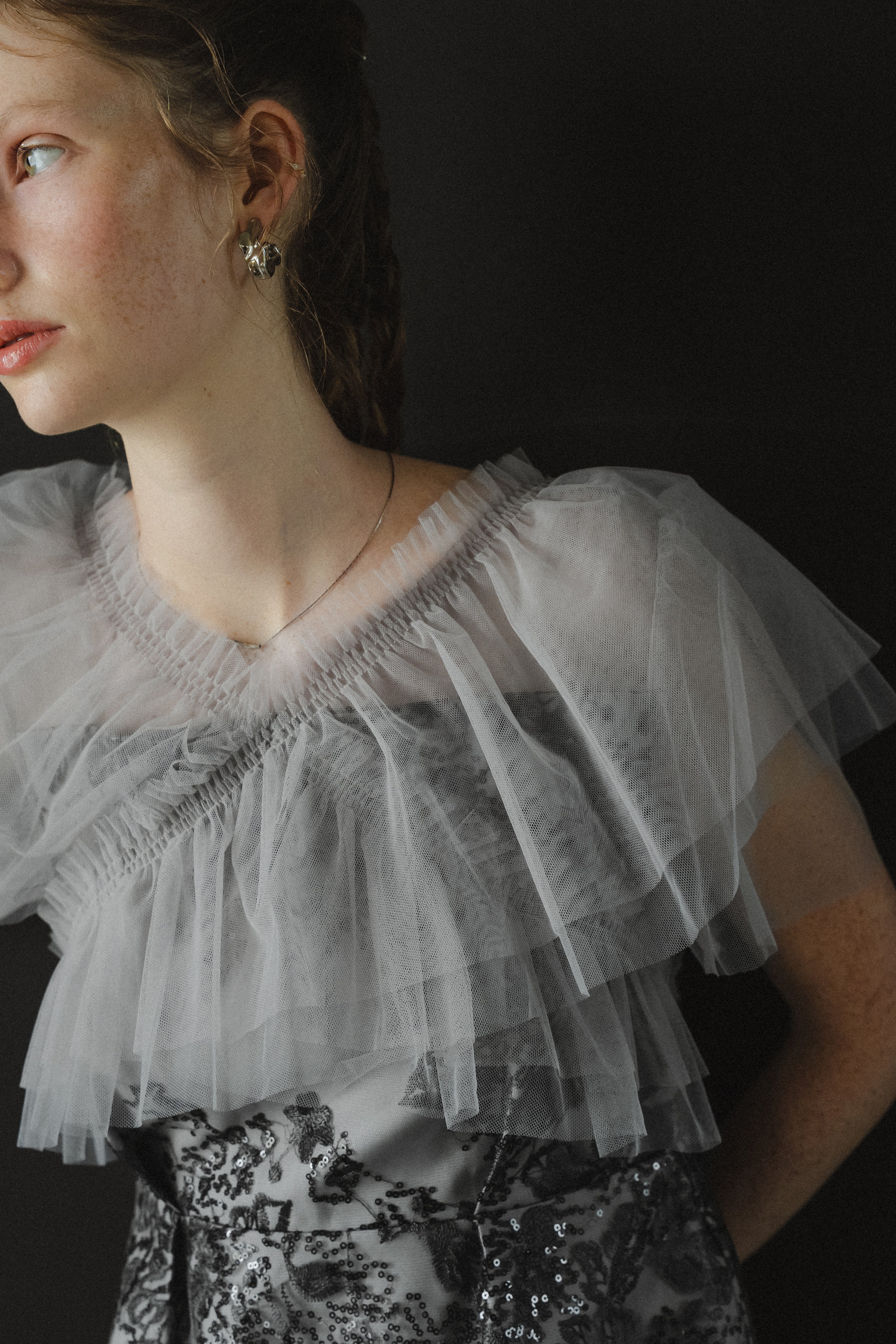 1031 Layered tulle dress
