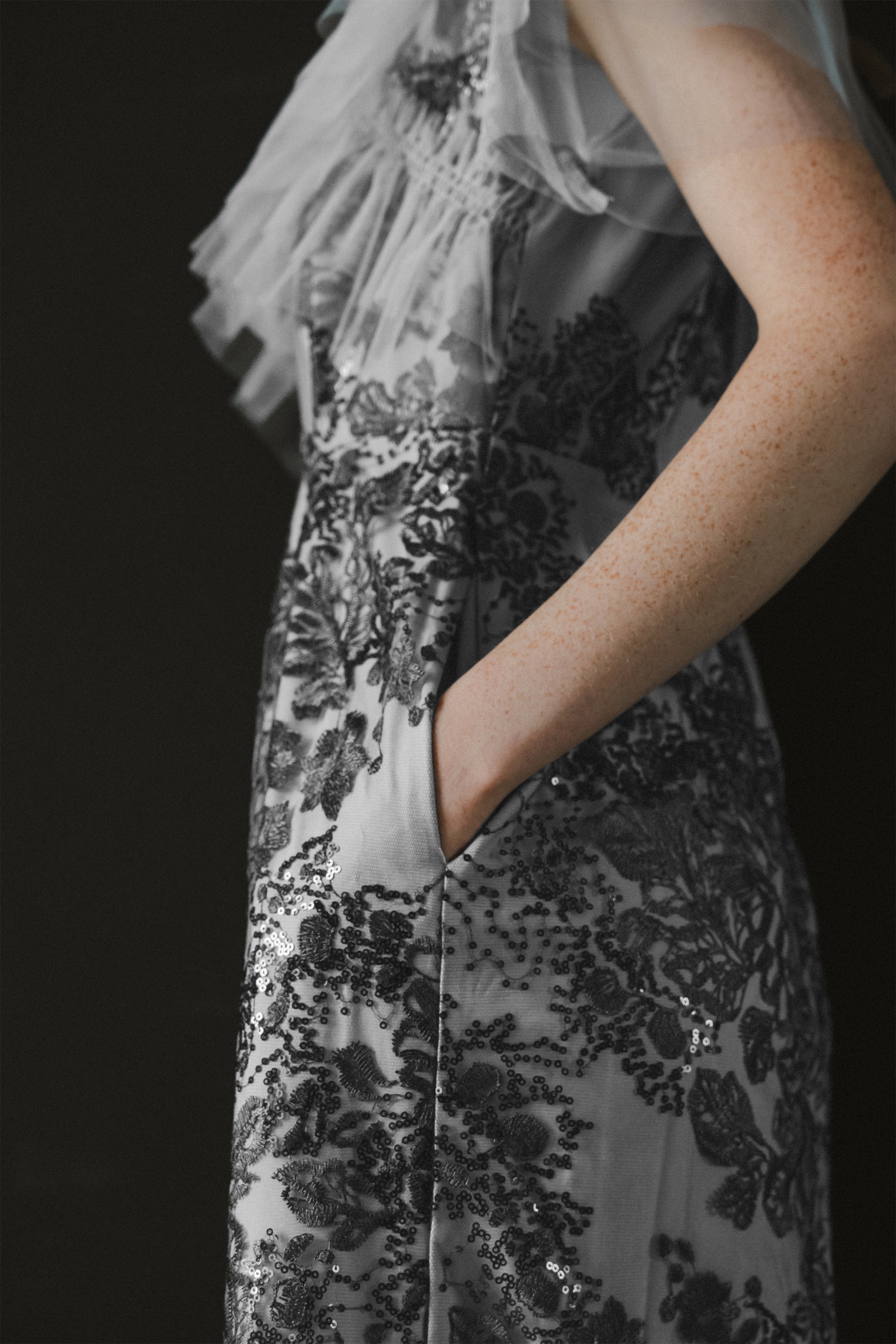 1031 Layered tulle dress