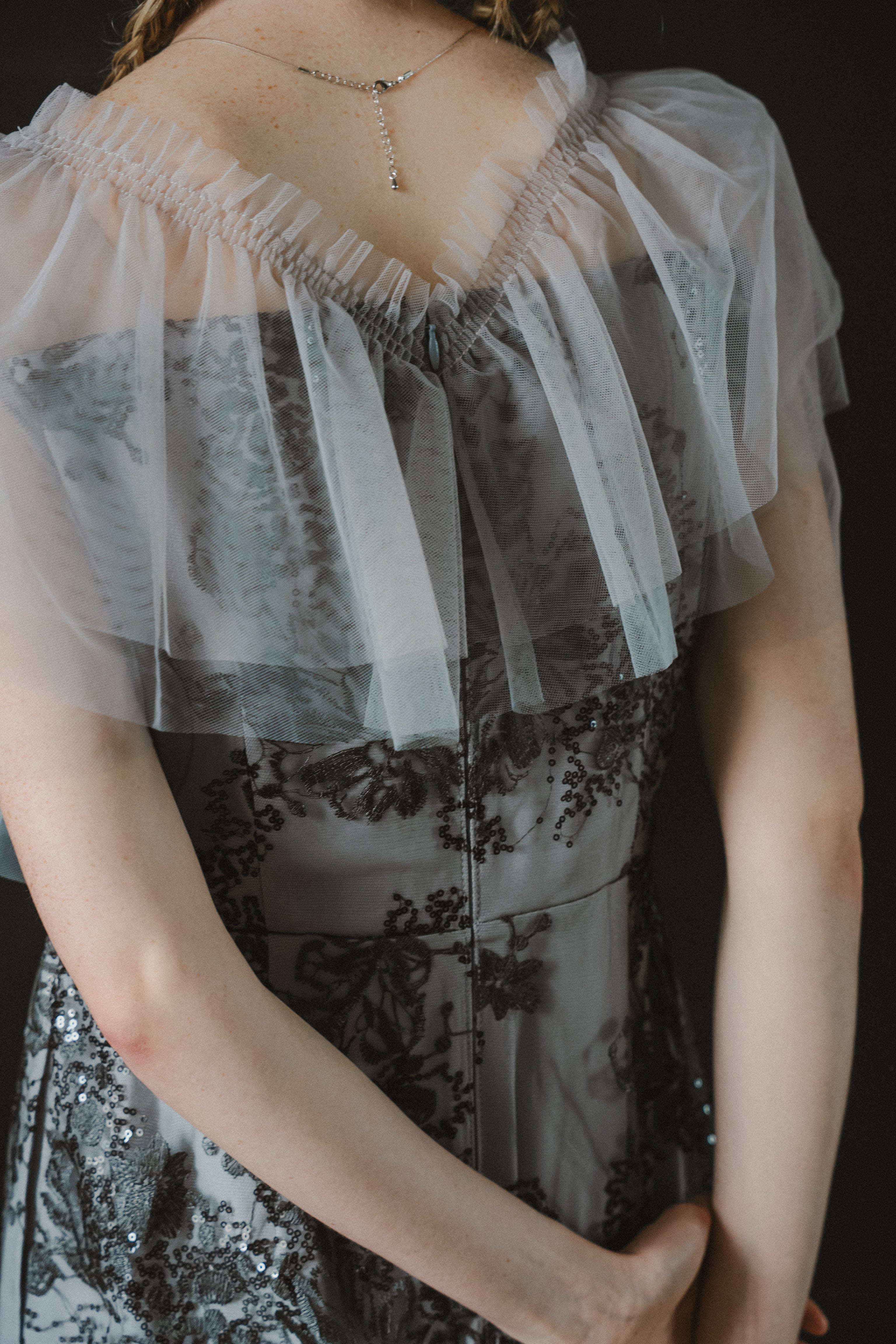 1031 Layered tulle dress