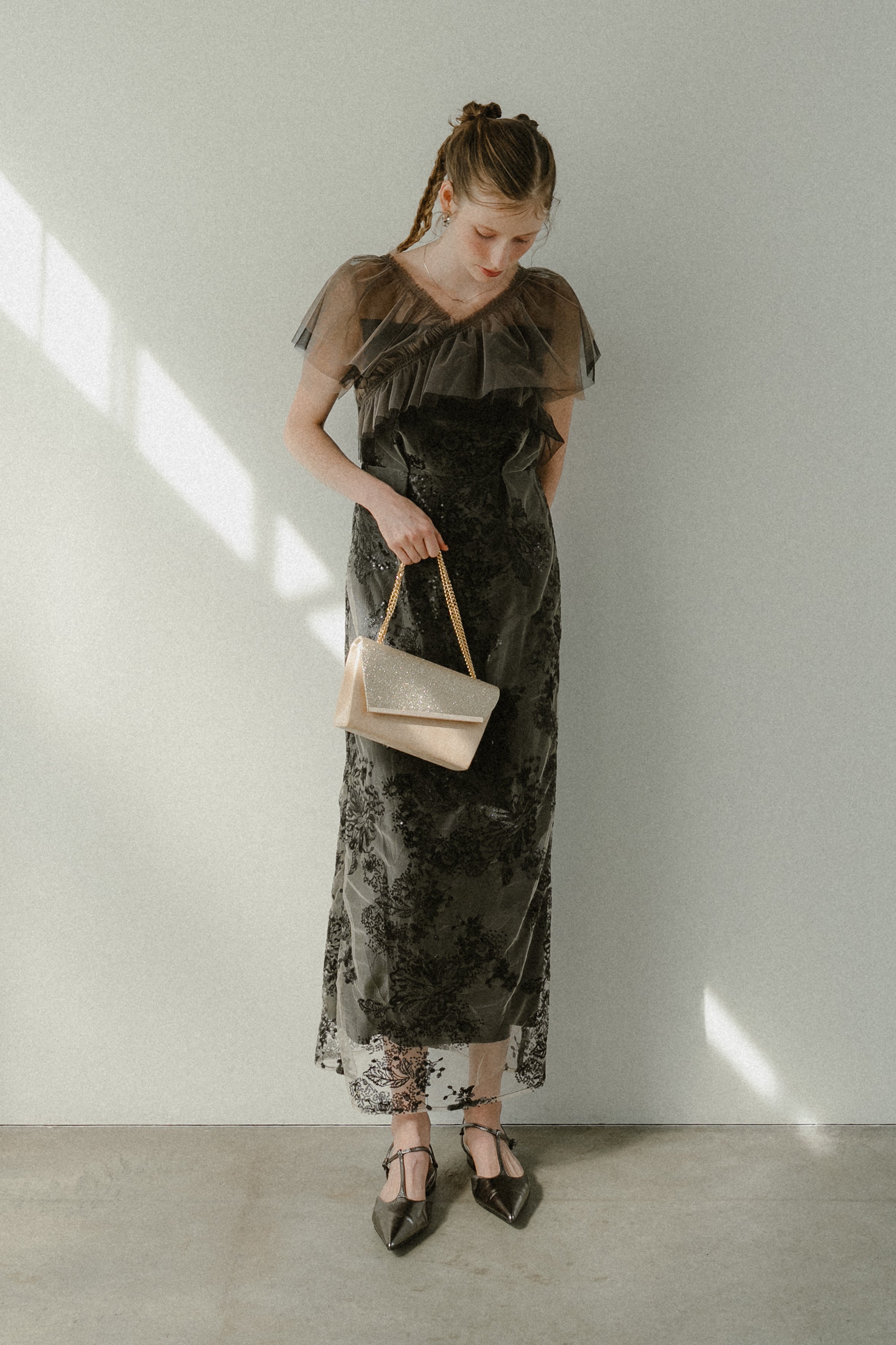 1031 Layered tulle dress