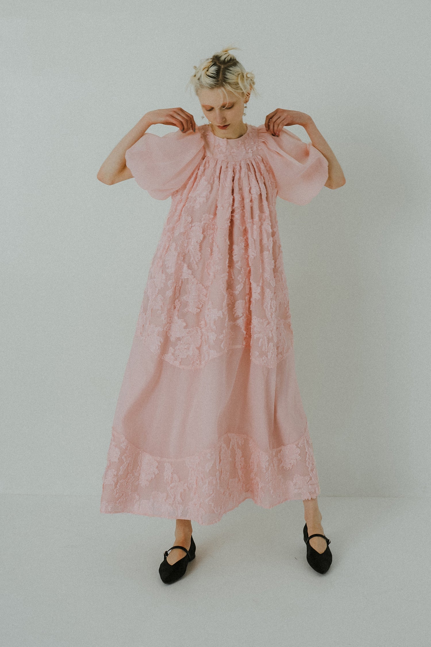 1088 Bloom  jacquard dress