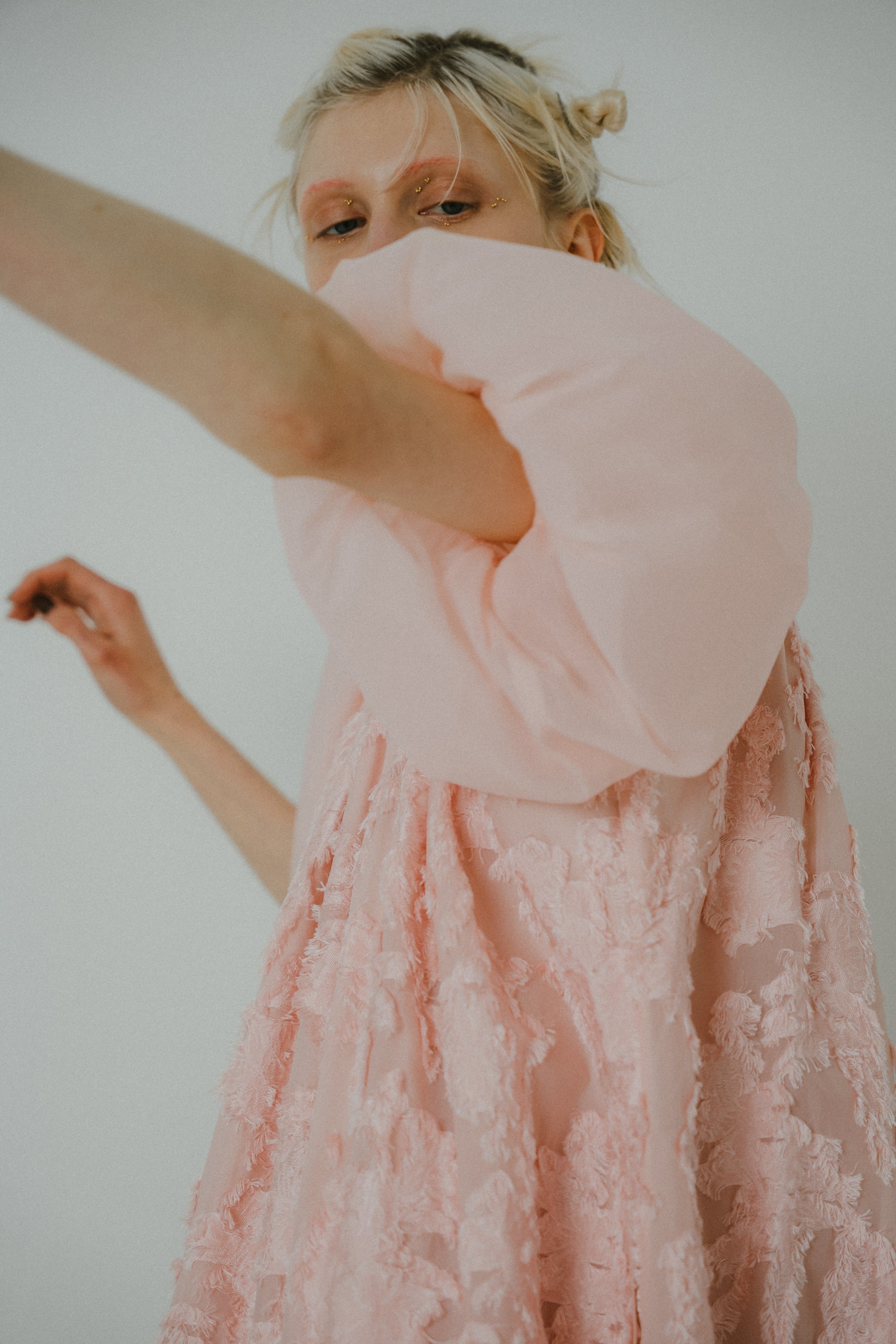 1088 Bloom  jacquard dress