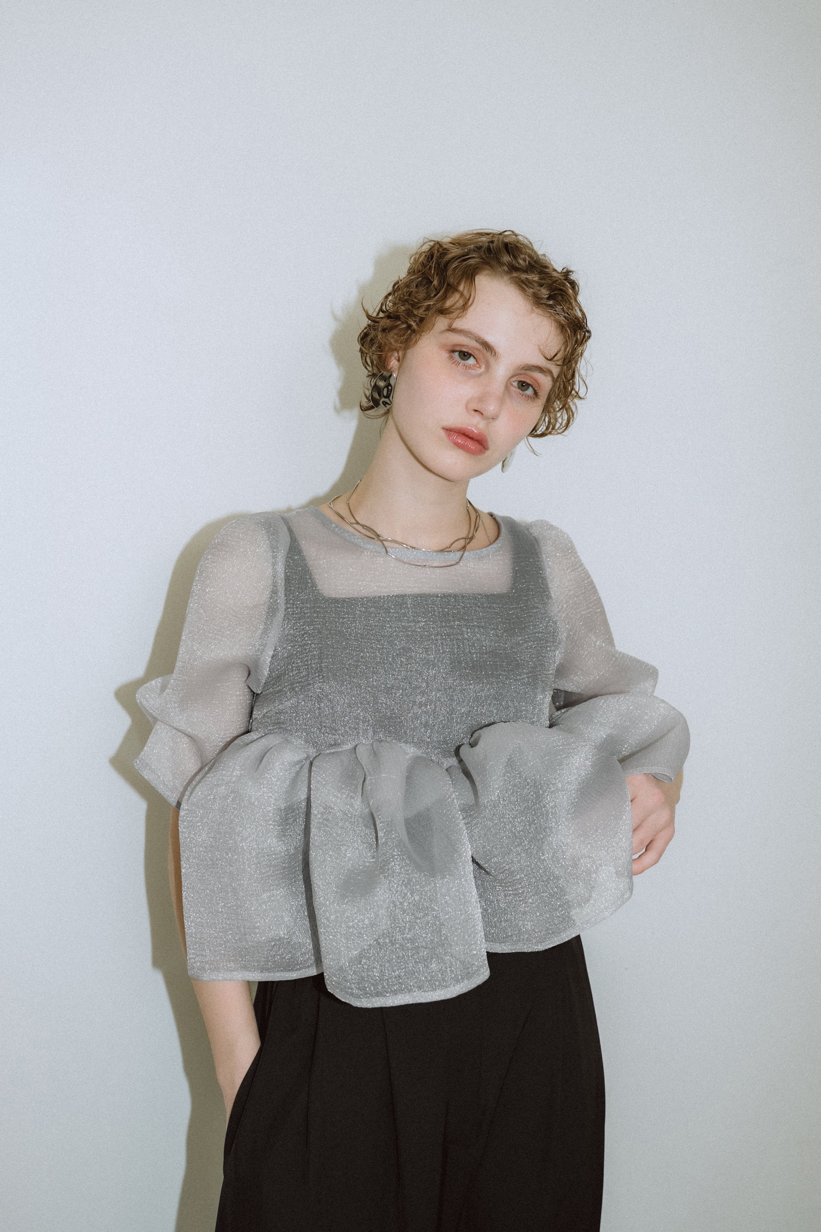 et.UNiVER │1042 Organza Peplum 3Piece – et.UNiVER │ 公式
