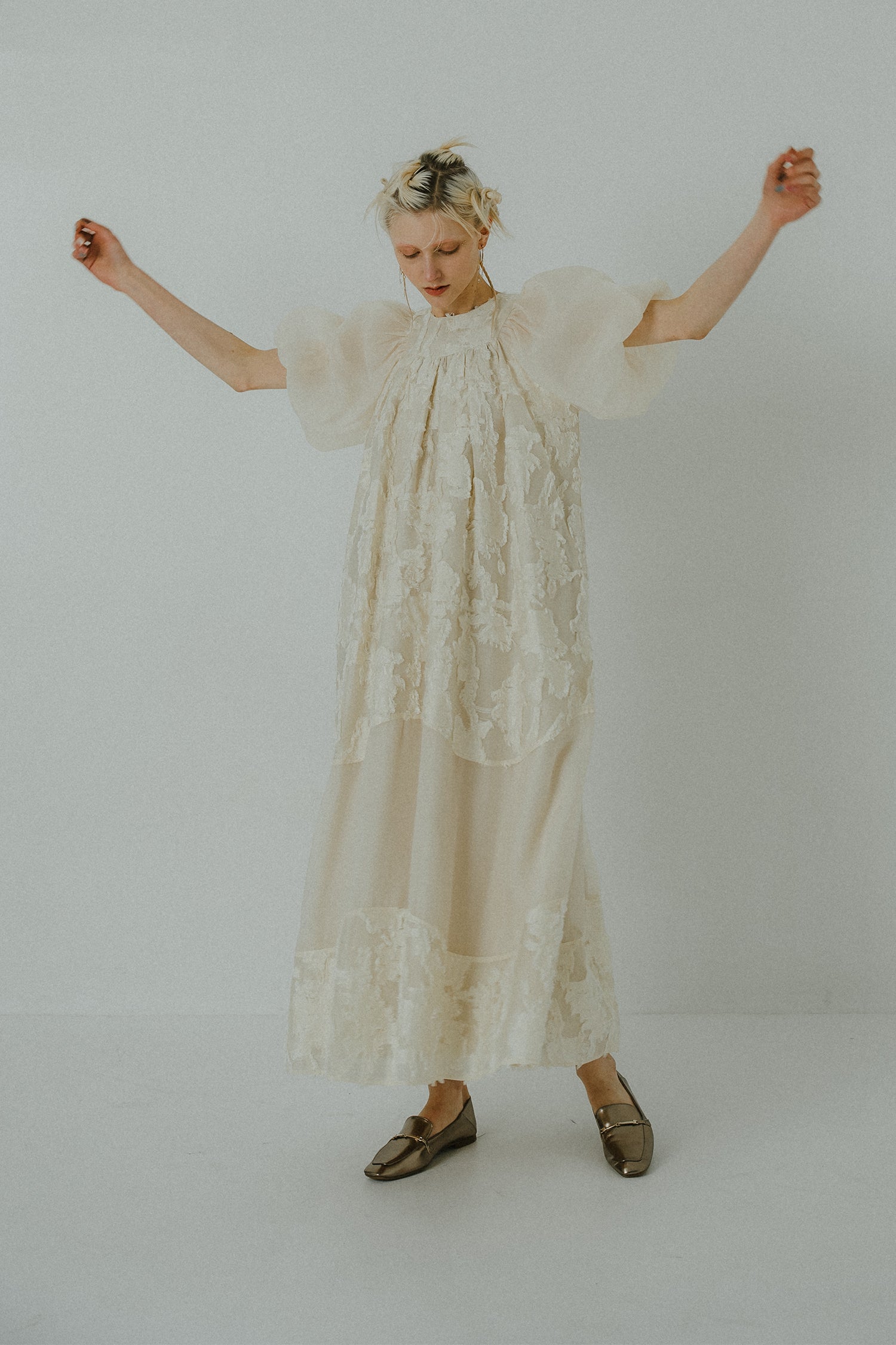 1088 Bloom  jacquard dress