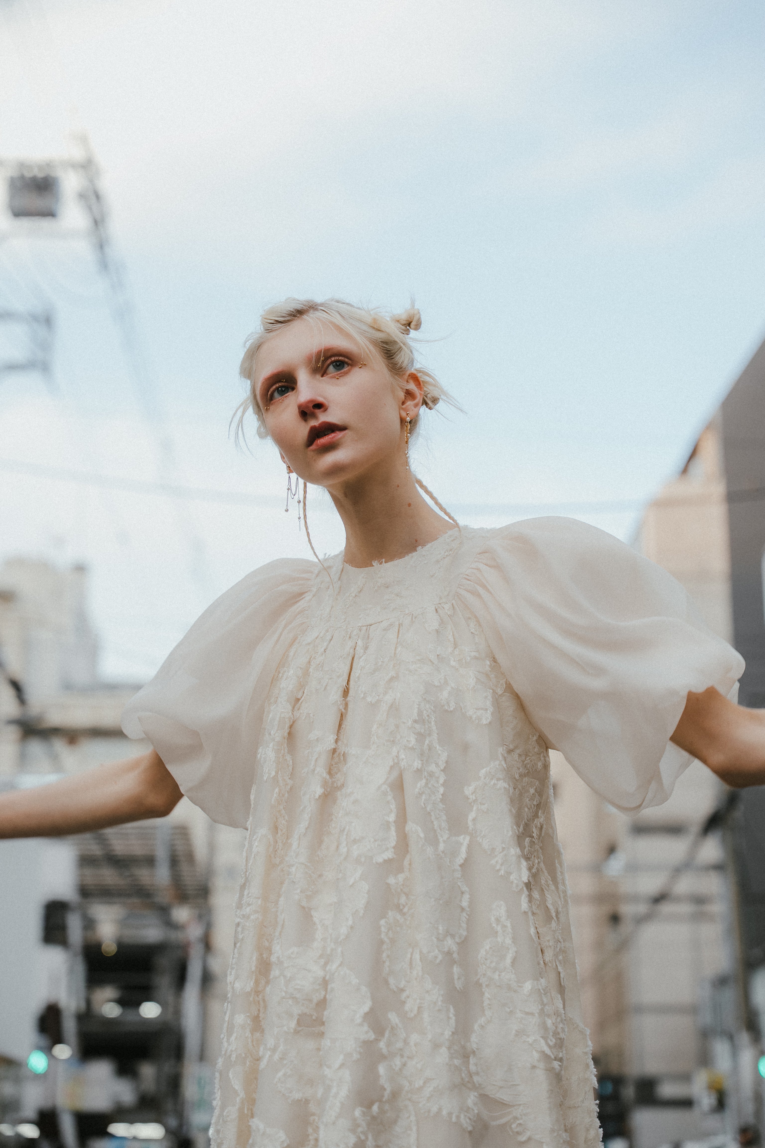 1088 Bloom  jacquard dress