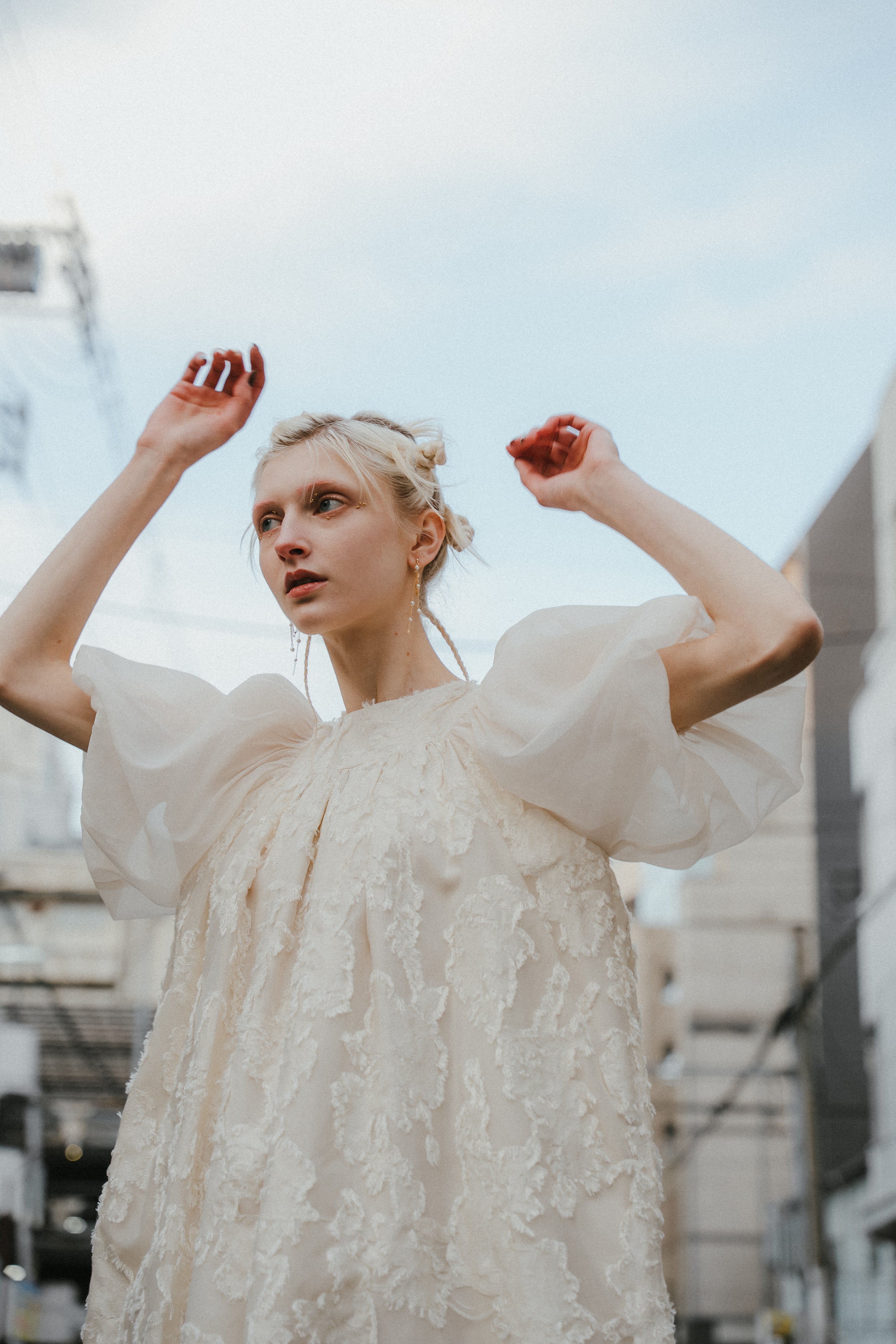 1088 Bloom  jacquard dress