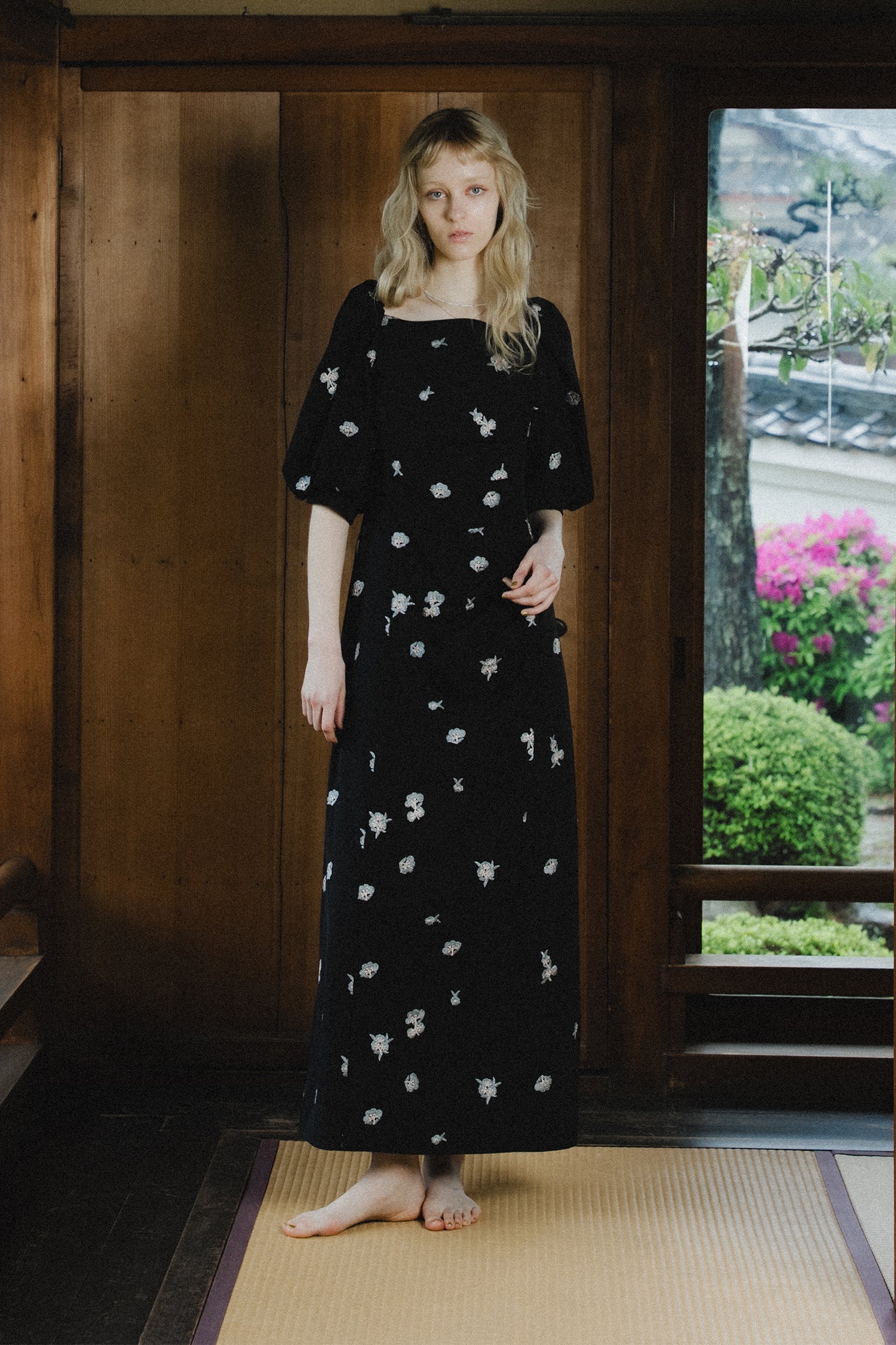 1109 Petal Embroidery Dress