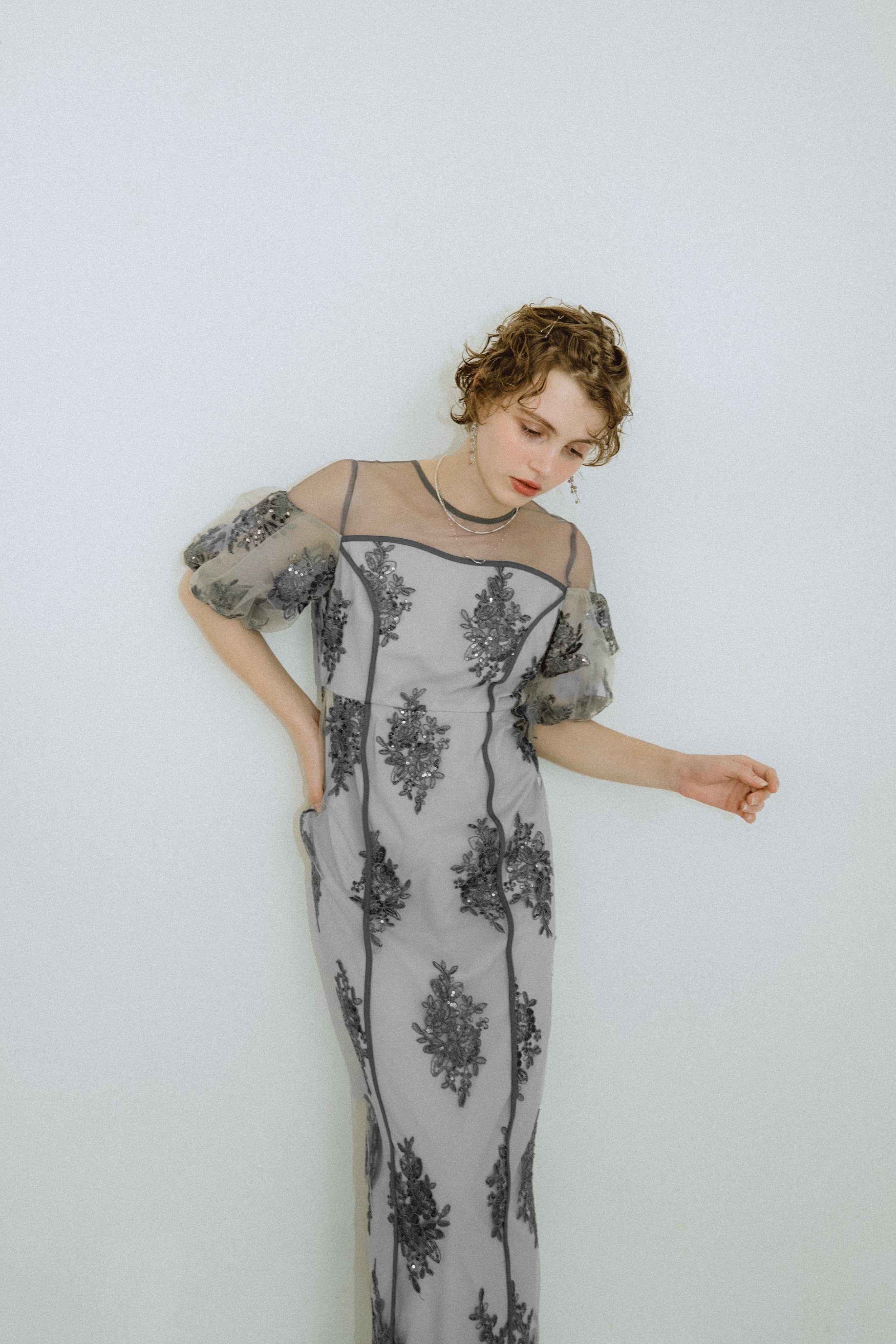 et.UNiVER │1044 Embroidered sheer dress – et.UNiVER │ 公式
