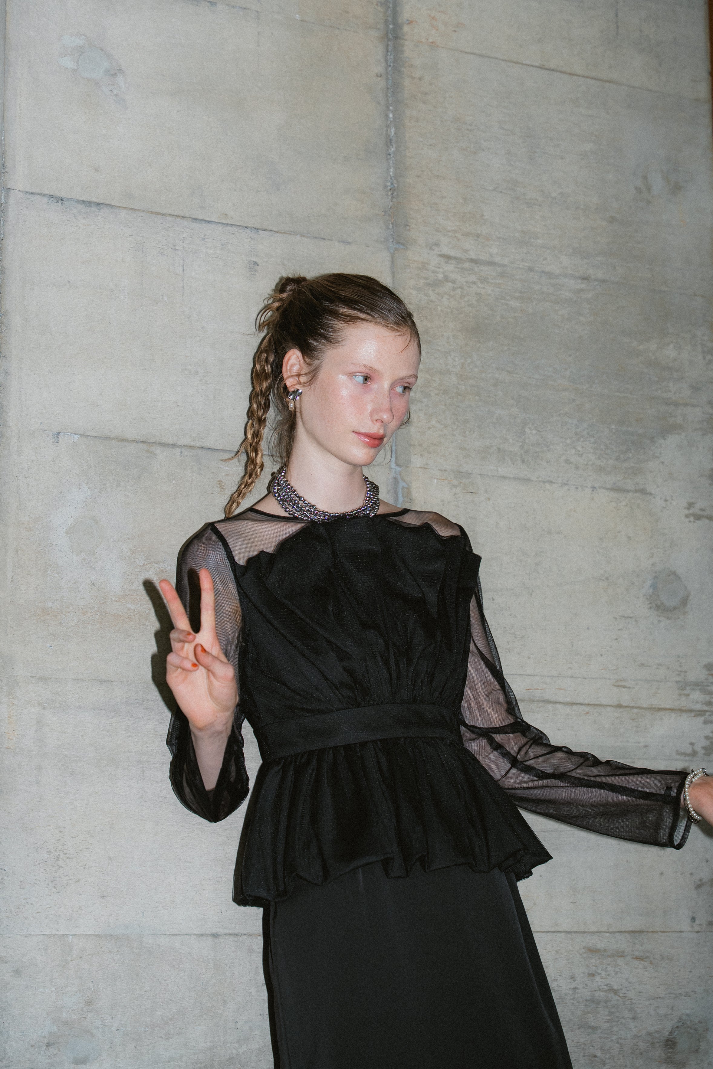 et.UNiVER Eclipse dress パール　ブラック　M et.UNiVER │1028 Eclipse dress – et.UNiVER │ 公式オンラインストア