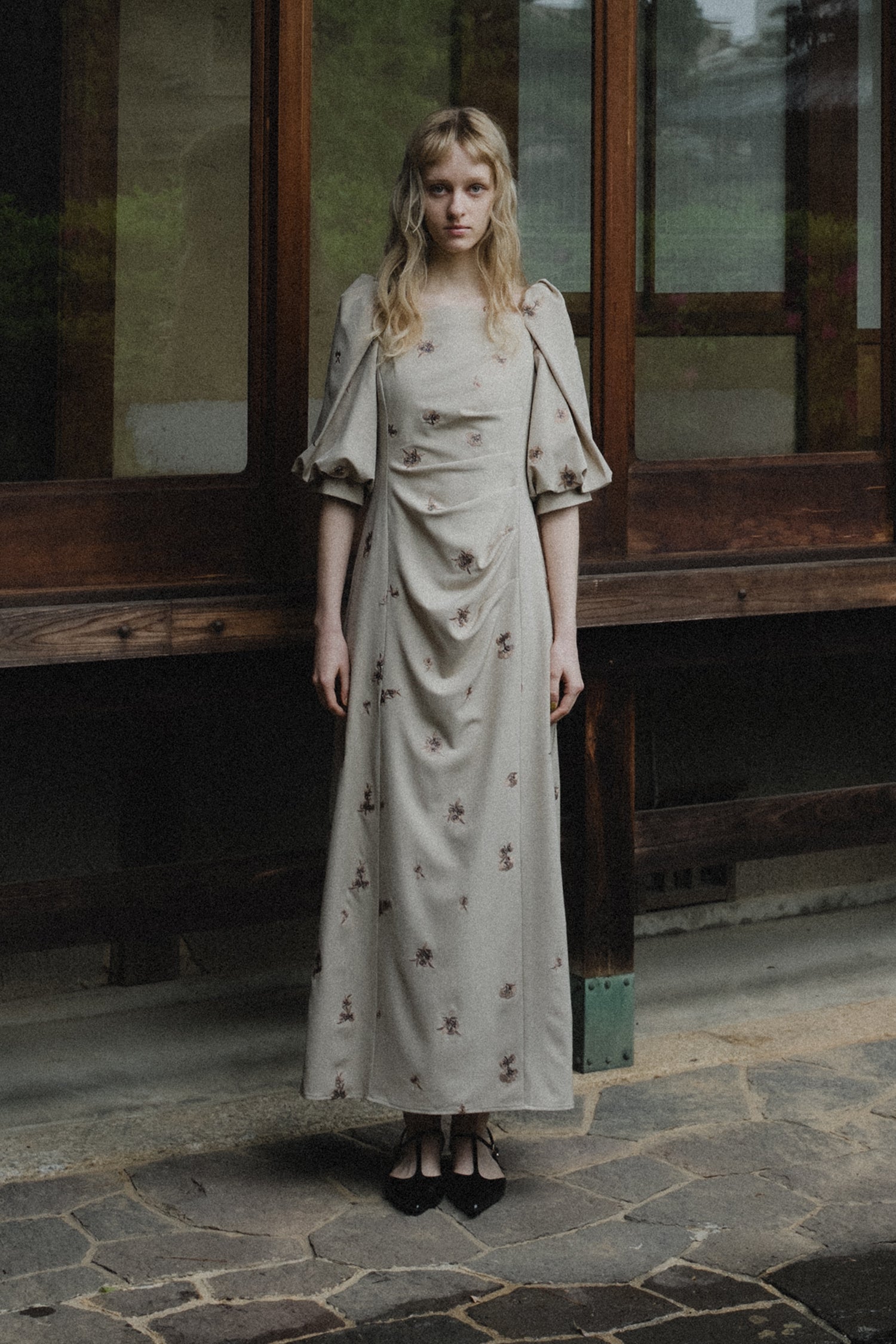 1109 Petal Embroidery Dress
